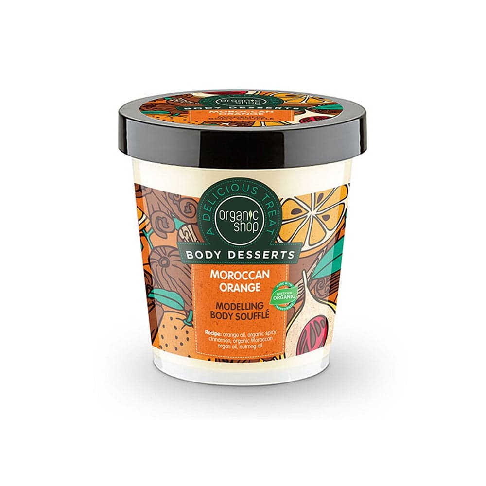 

Organic Shop Body Desserts Moroccan Orange Modeling Body Souffle modelujący mus do ciała o zapachu marokańskiej pomarańczy 450ml
