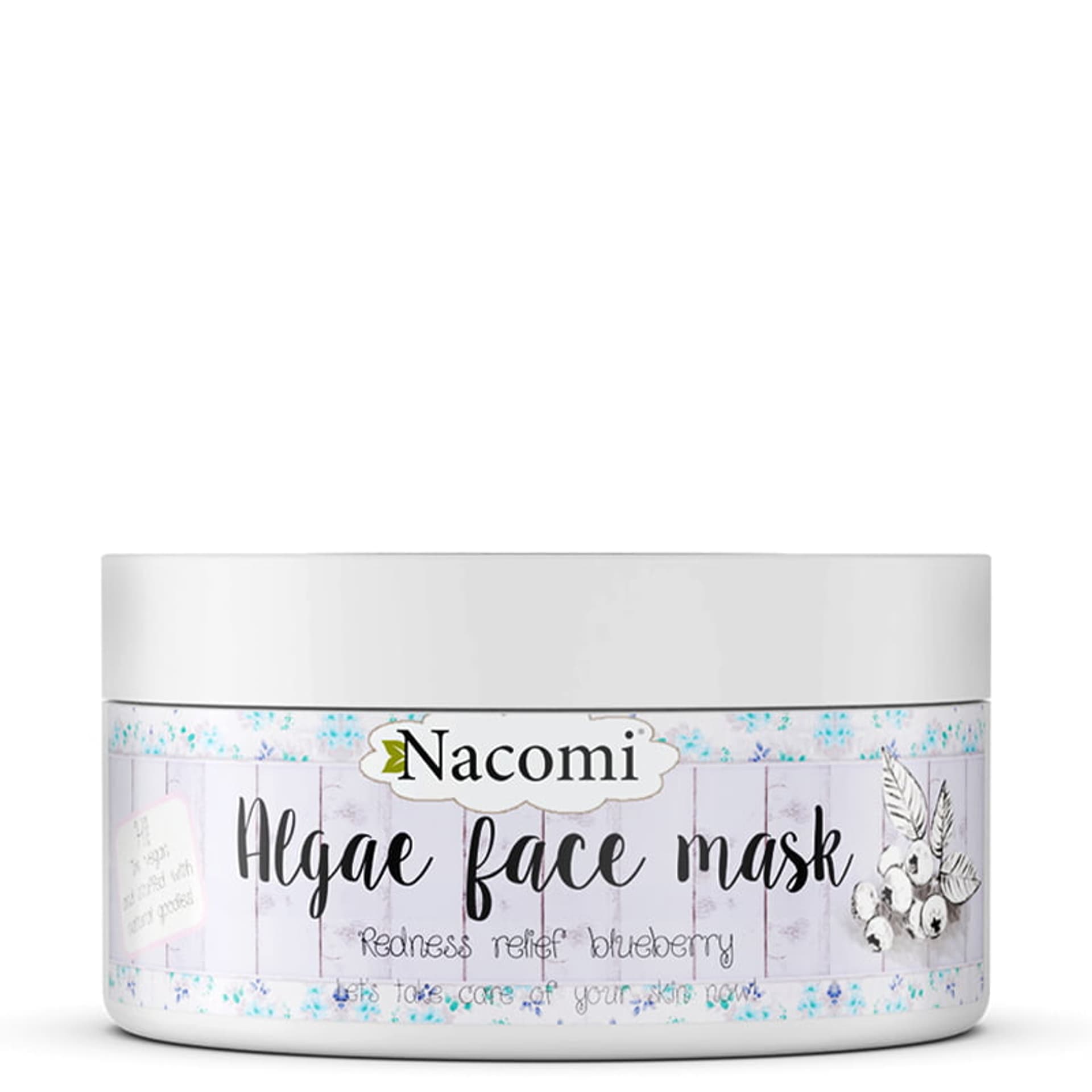 

Nacomi Algae Face Mask algowa maska rozjaśniająca Borówka 42g