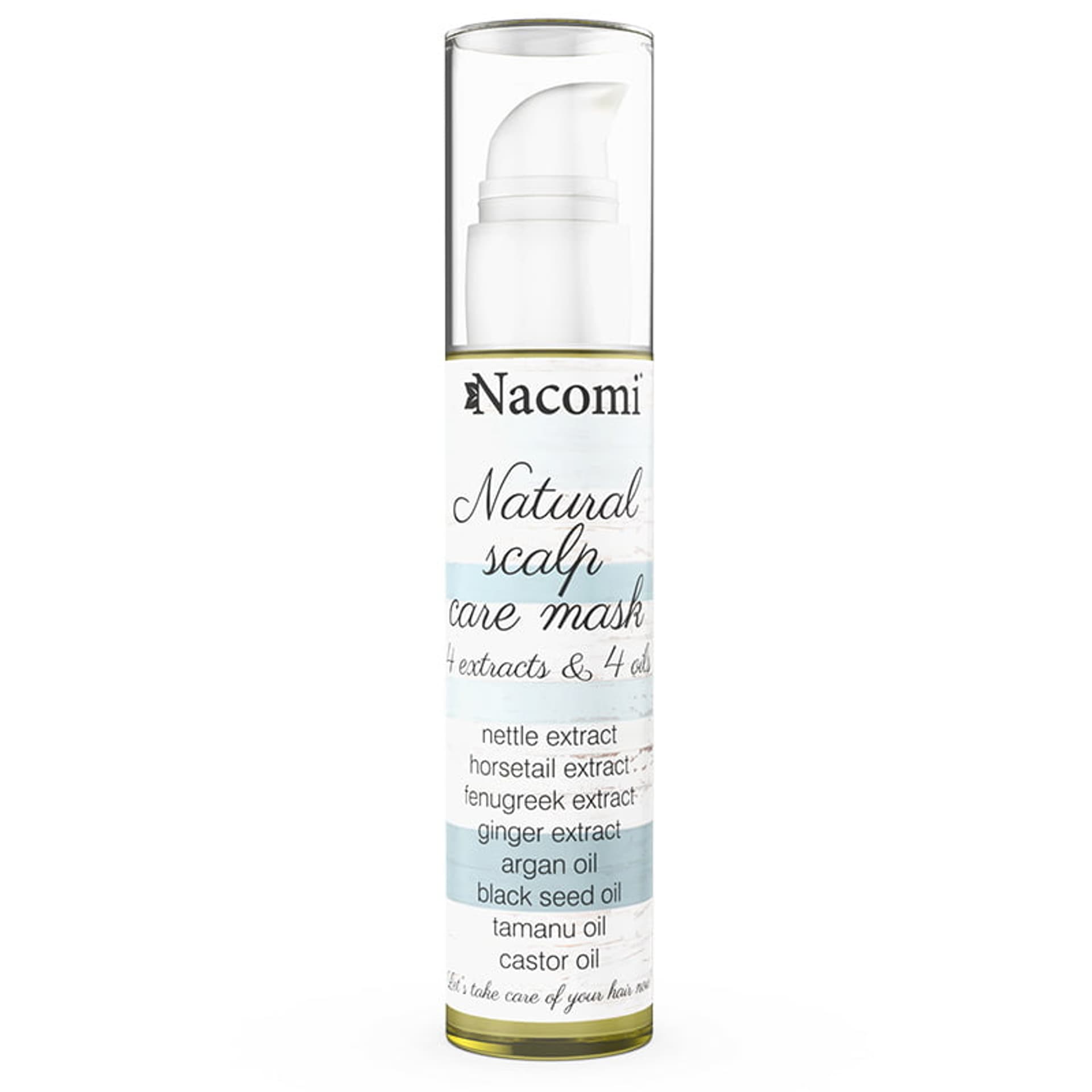 

Nacomi Natural Scalp Care Mask naturalna maska do pielęgnacji skóry głowy 50ml