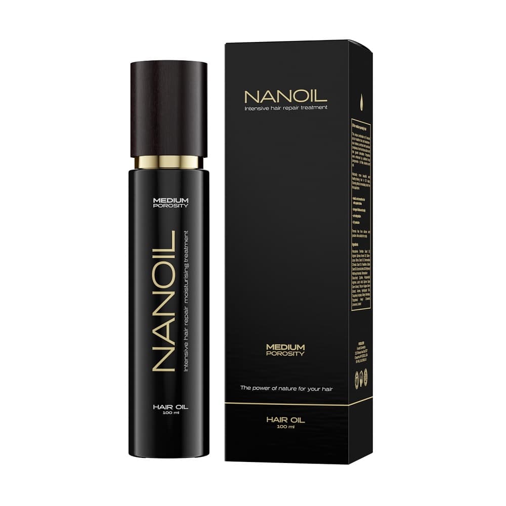

Nanoil Hair Oil Medium Porosity olejek do włosów średnioporowatych 100ml