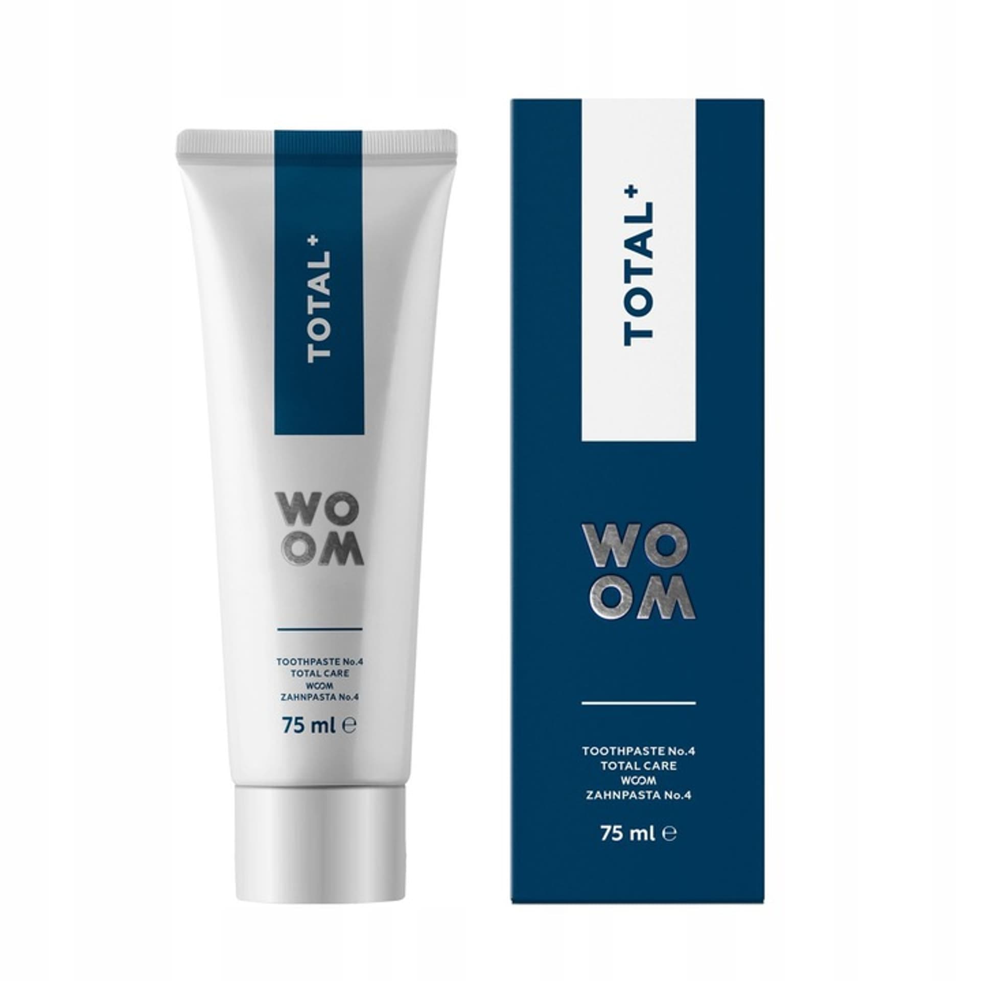 

Woom Total+ odbudowująca pasta do zębów 75ml