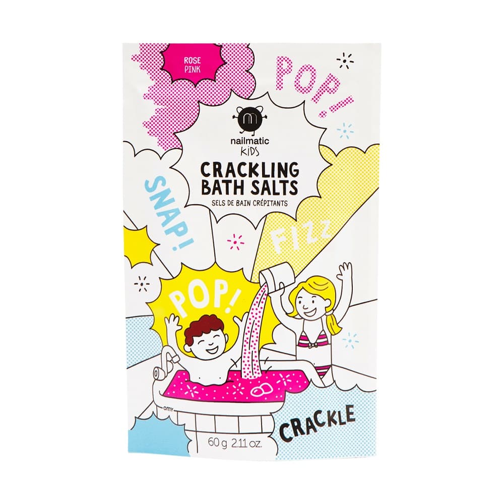 

Nailmatic Kids Crackling Bath Salts musująca sól do kąpieli dla dzieci Pink 60g