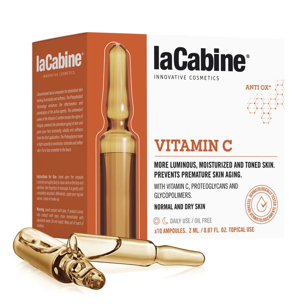 

La Cabine Vitamin C ampułki do twarzy rozświetlające cerę 10x2ml