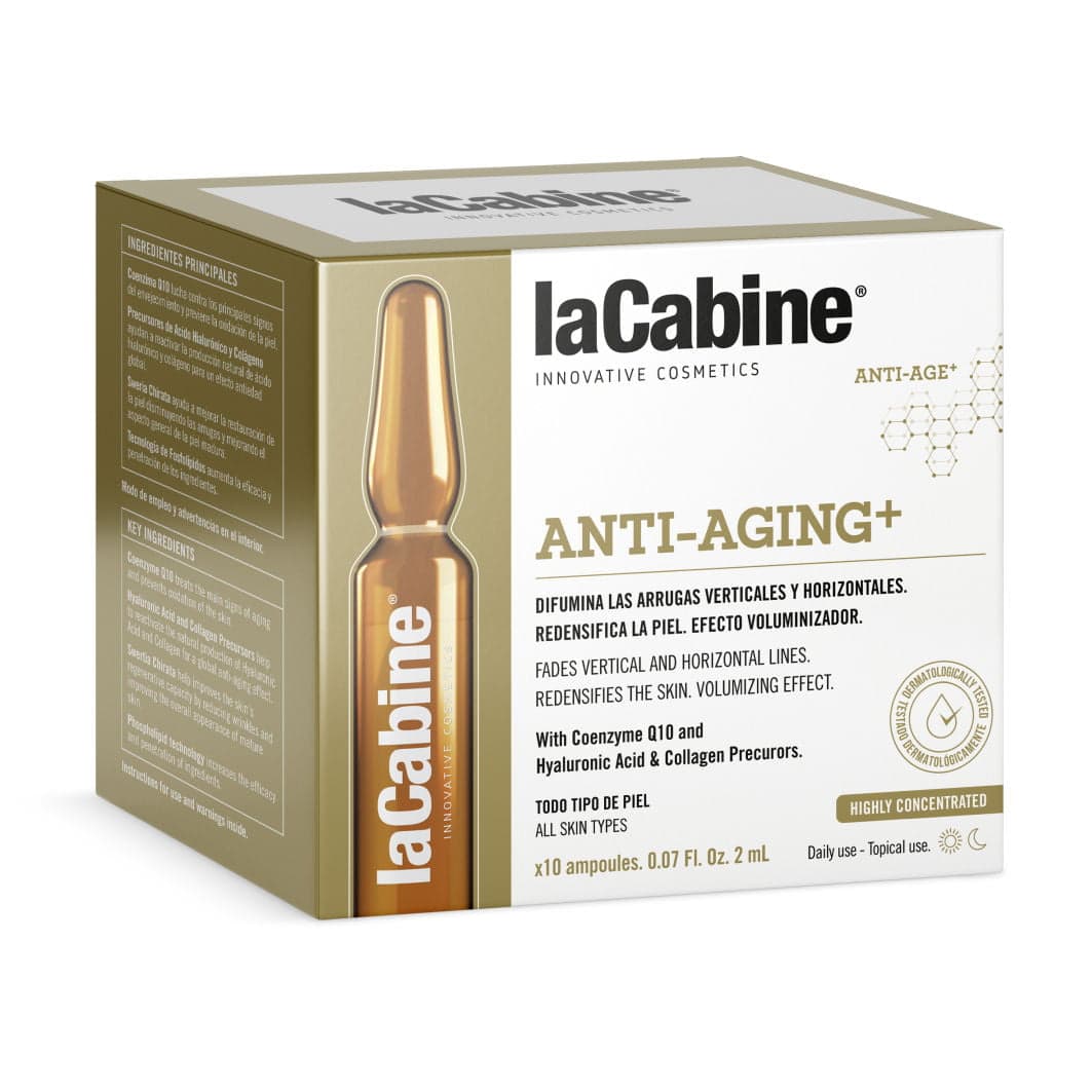 

La Cabine Anti-Aging+ ampułki do twarzy zmniejszające widoczność zmarszczek 10x2ml
