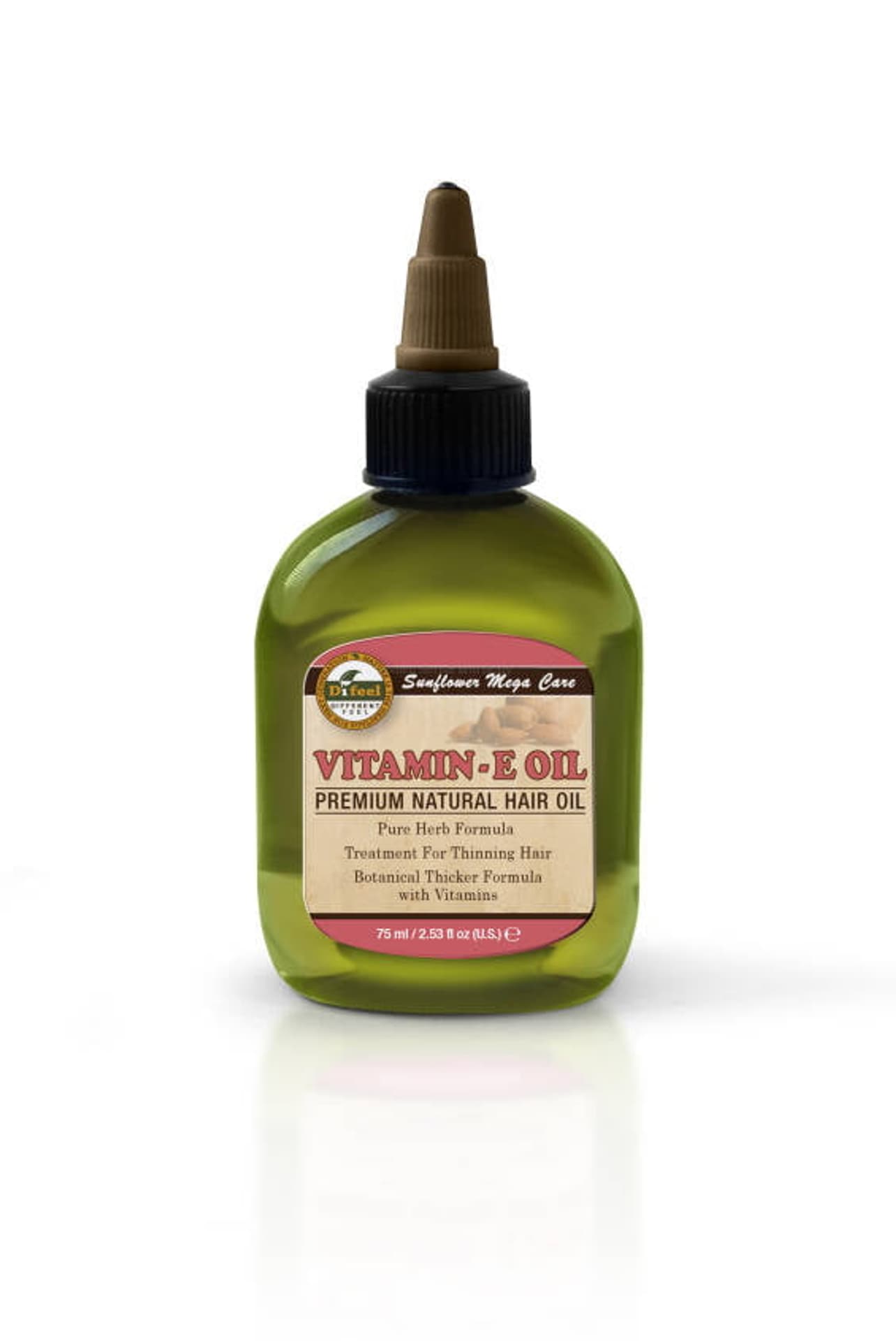 

Difeel Premium Natural Hair Vitamin-E Oil rewitalizujący olejek do włosów z witaminą E 75ml