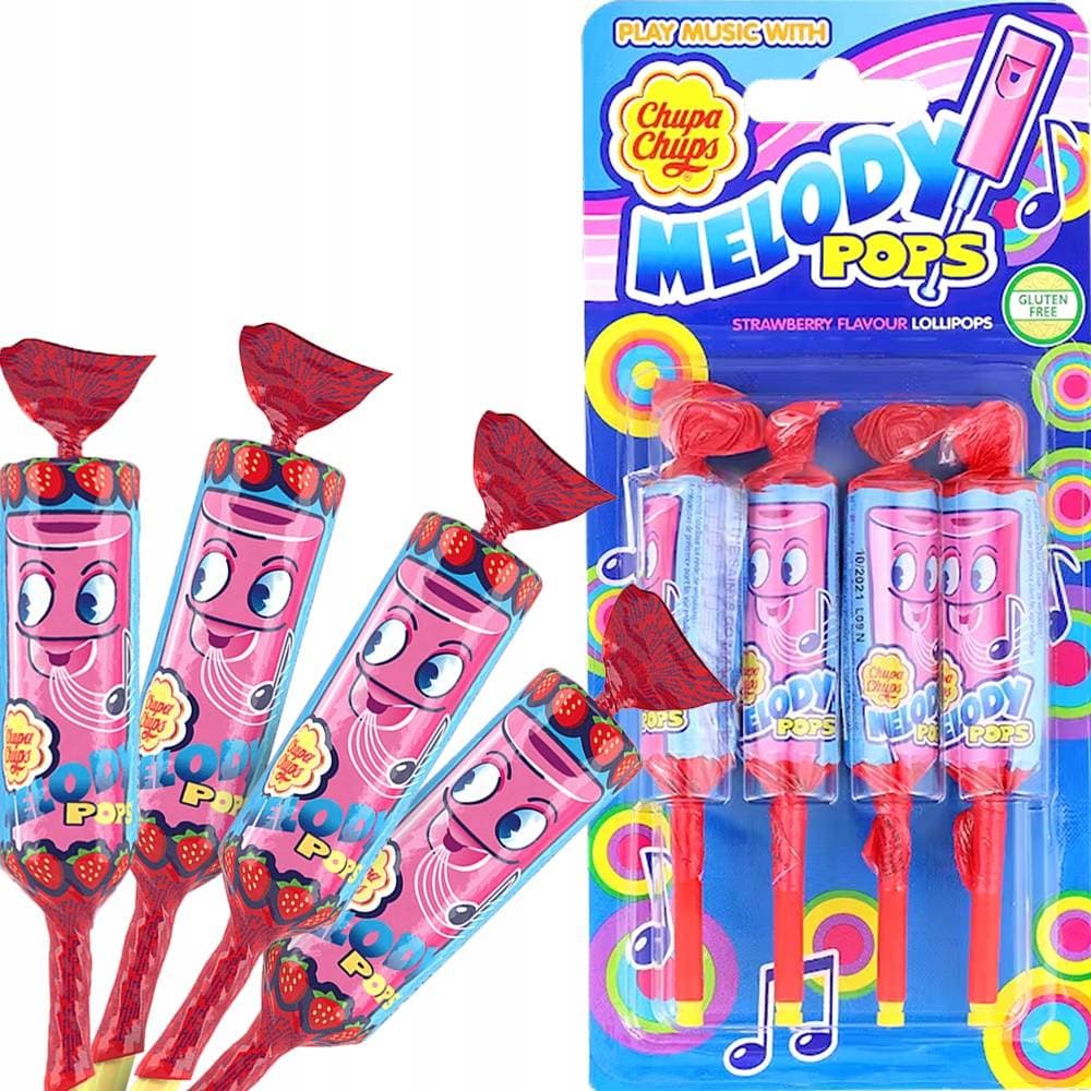 

Chupa Chups Melody Pops 4 x 15 g
