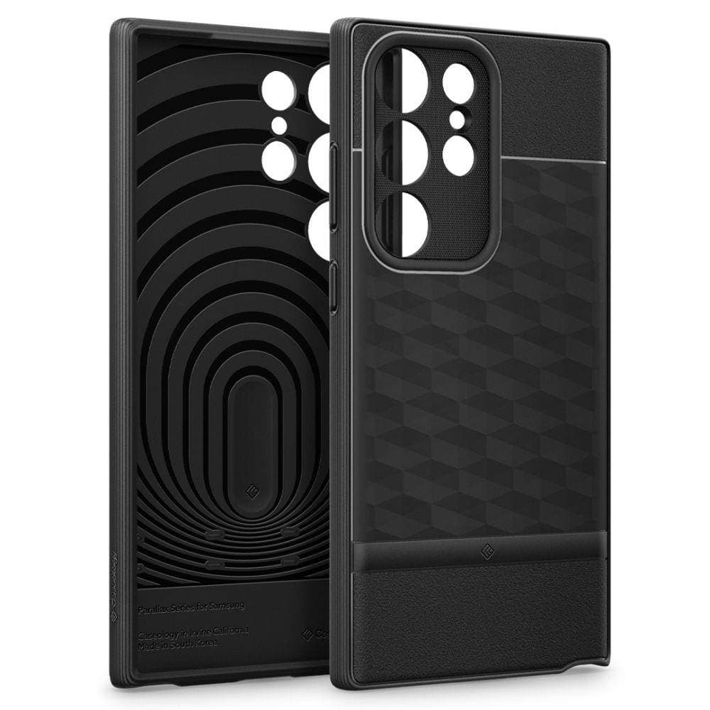 

Etui SAMSUNG GALAXY S23 ULTRA Caseology Parallax Matte czarne