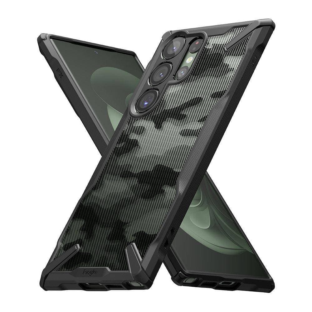 

Etui SAMSUNG GALAXY S23 ULTRA Ringke Fusion-X Camo Black