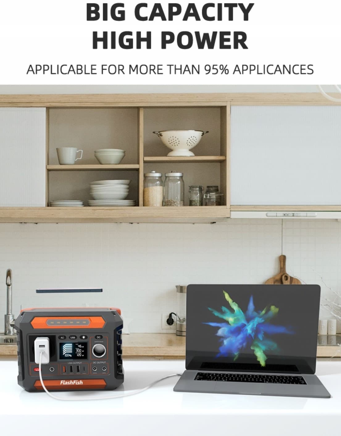

Bank energii FlashFish P66 260W 288Wh