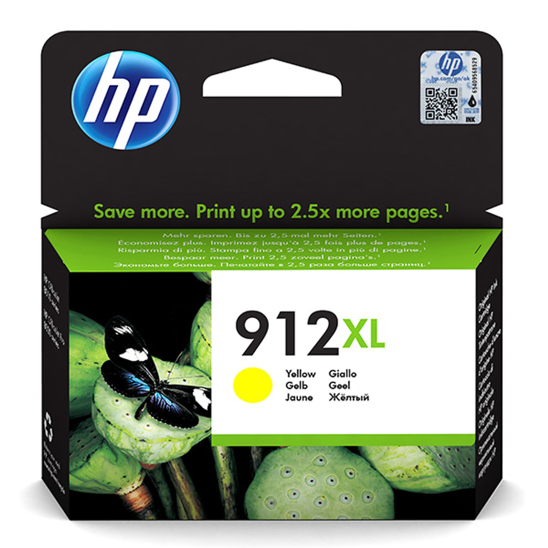 

HP oryginalny ink / tusz 3YL83AE#301, HP 912XL, yellow, blistr, 825s, high capacity, HP Officejet 8012, 8013, 8014, 8015 OJ Pro 80