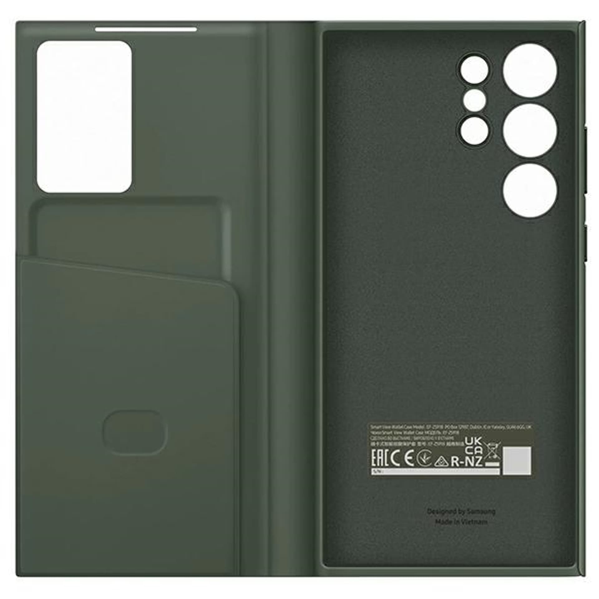 

Etui Samsung EF-ZS918CG S23 Ultra S918 zielony/green Smart View Wallet Case