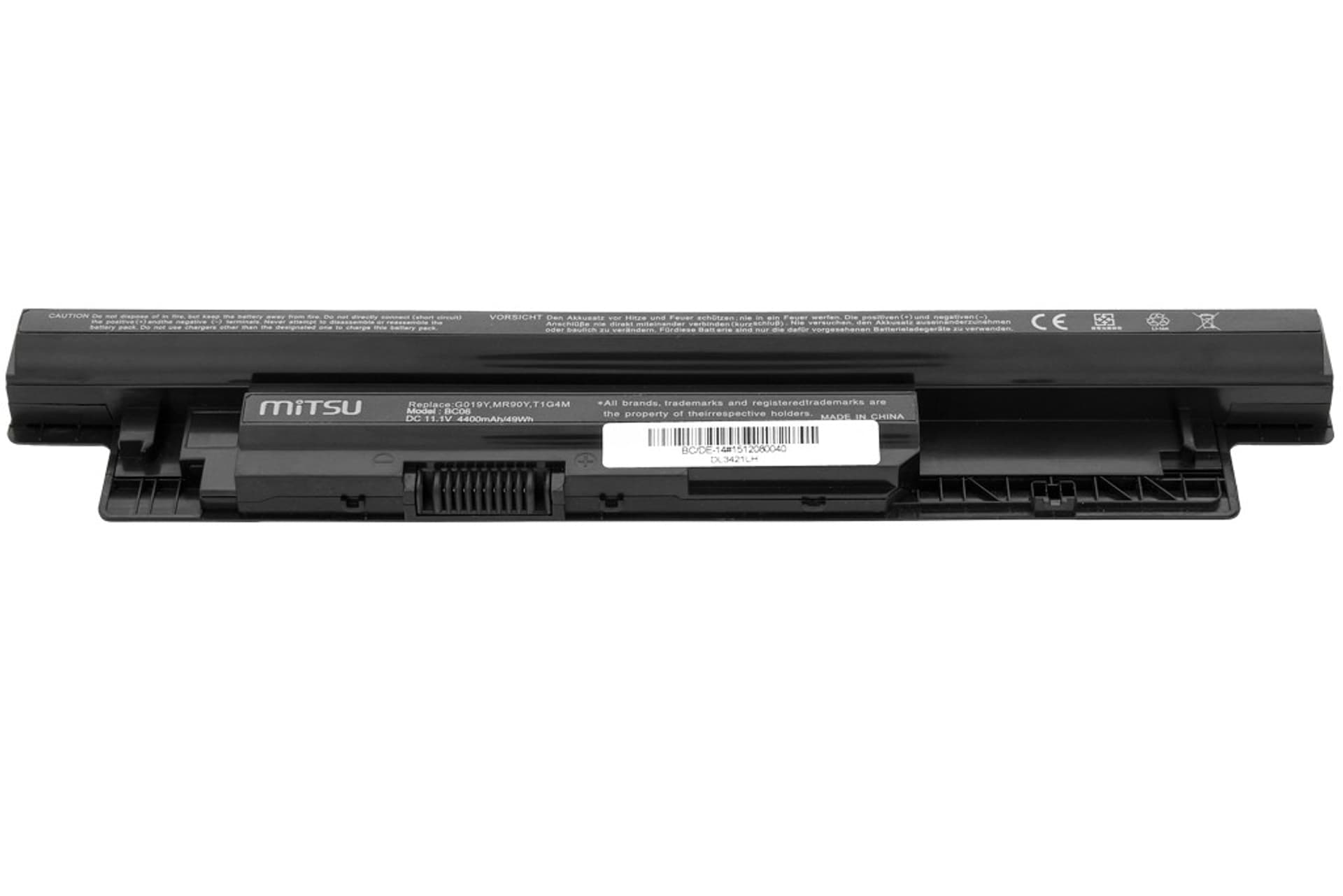 

Bateria do Dell Inspiron 14, 15, 17 4400 mAh (49 Wh) 10.8 - 11.1 Volt, 49 wh) 10.8 - 11.1 vol