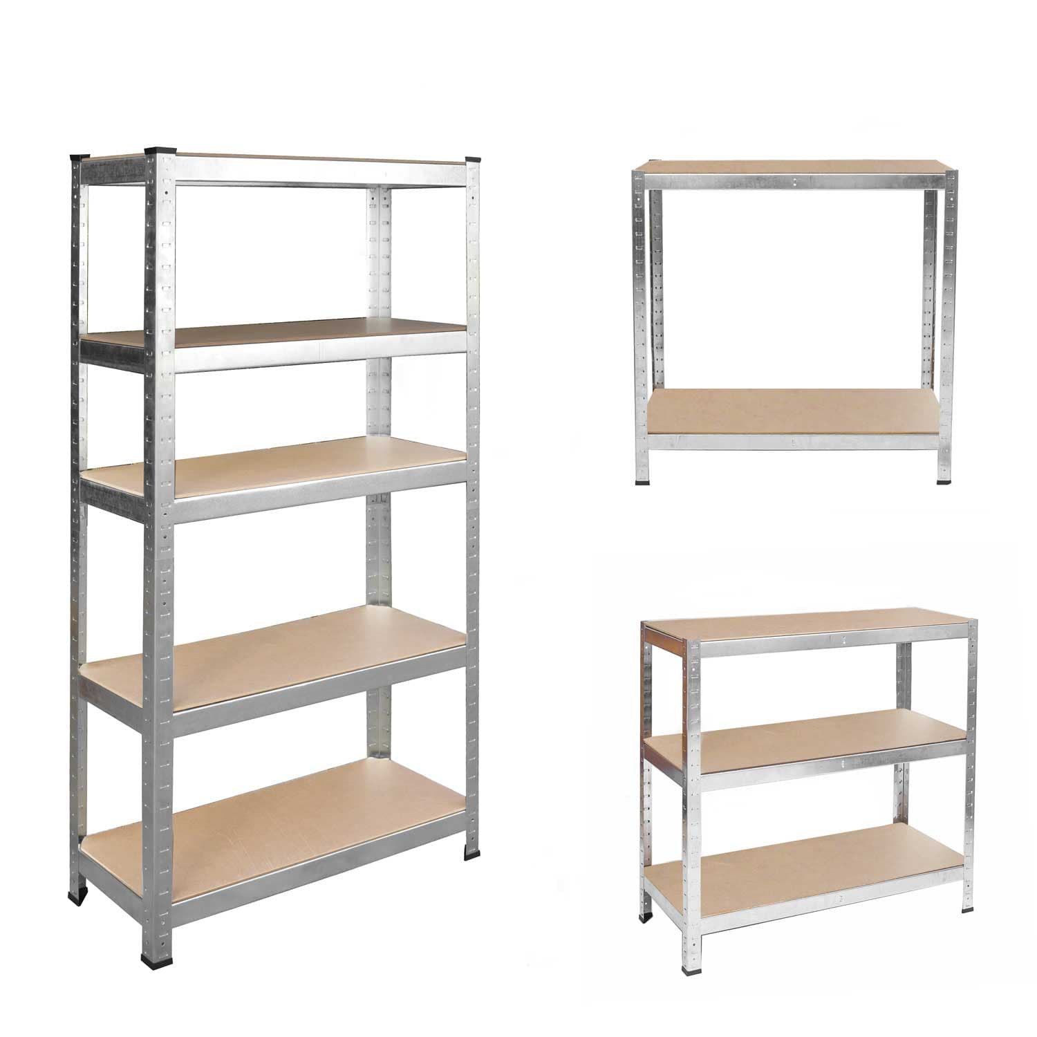 

Regał metalowy magazynowy 180 x 100 x 50 cm Humberg 4849