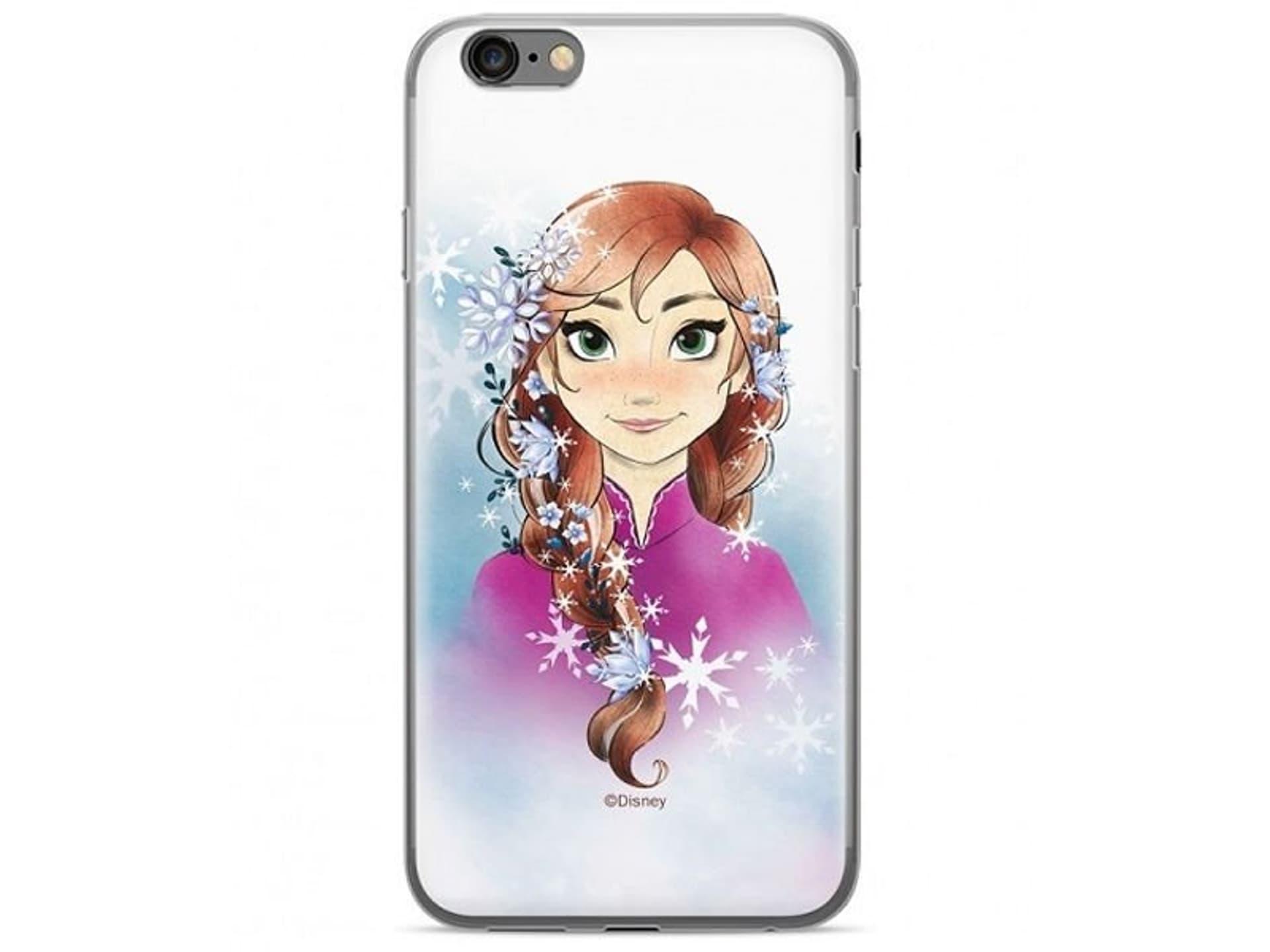 

Etui Disney™ Anna 001 iPhone X XS biały/white DPCANNA039 Kraina Lodu/Frozen