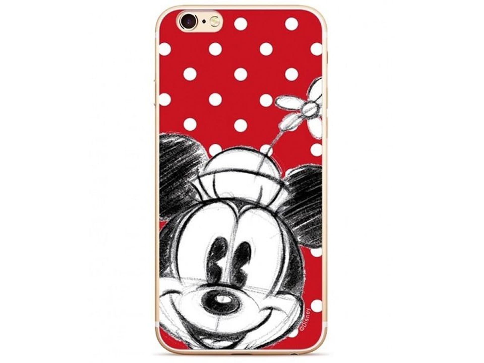

Etui Disney™ Minnie 009 Sam J330 J3 2017 czerwony/red DPCMIN3054