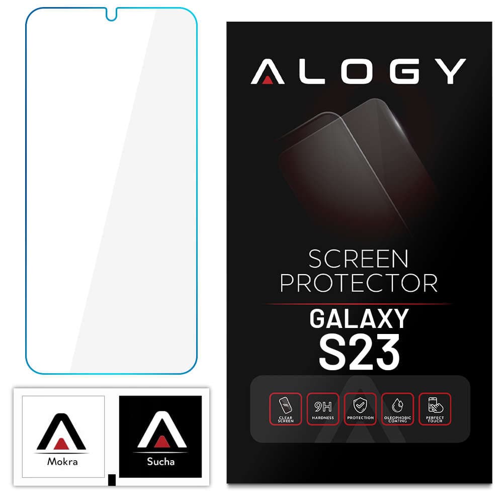 

Szkło hartowane 9H Alogy Screen Protector PRO+ ochrona na ekran do Samsung Galaxy S23