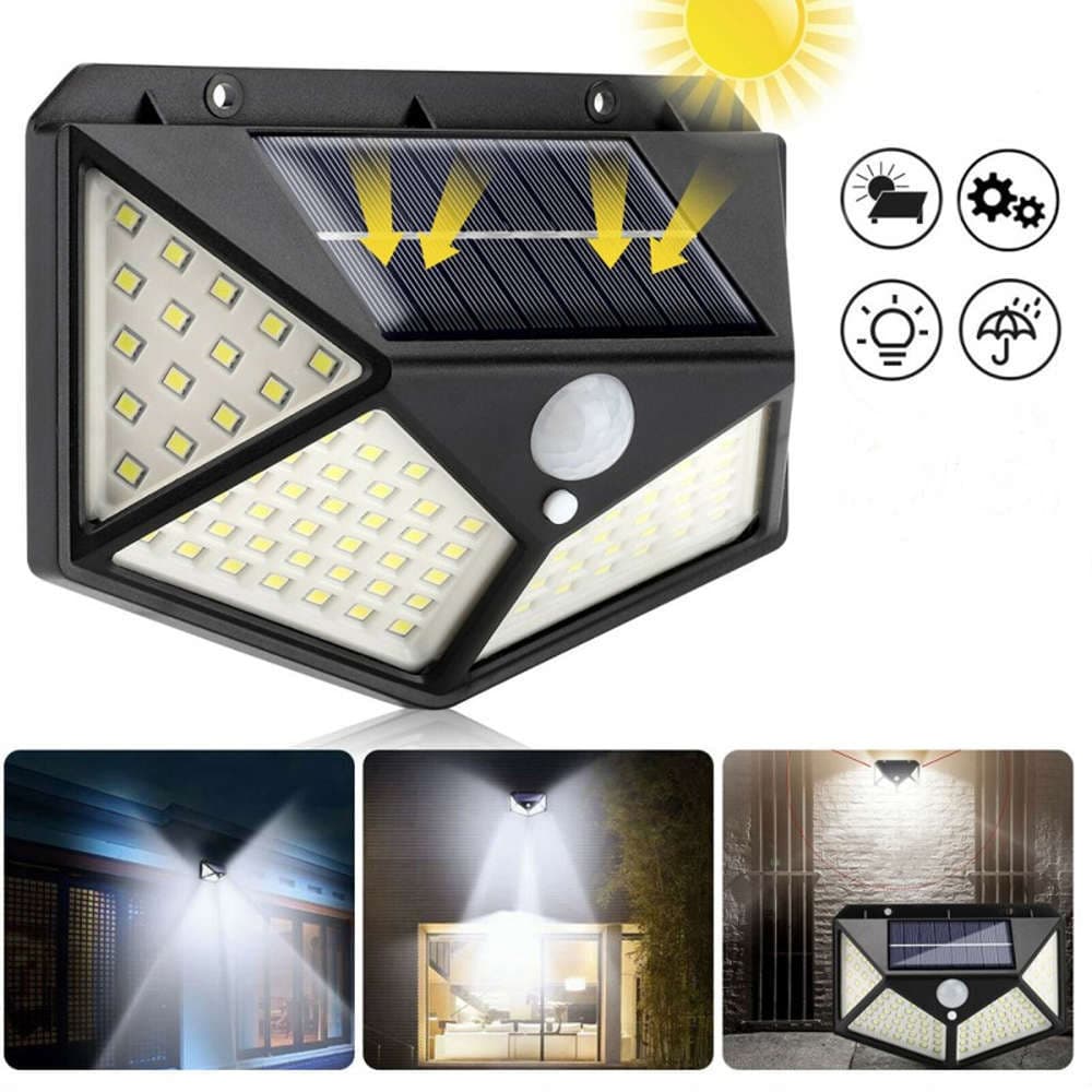 

Lampa solarna na energię słoneczną Alogy Solar Lamp Wodoodporna zewnętrzna z czujnikiem 100 LED