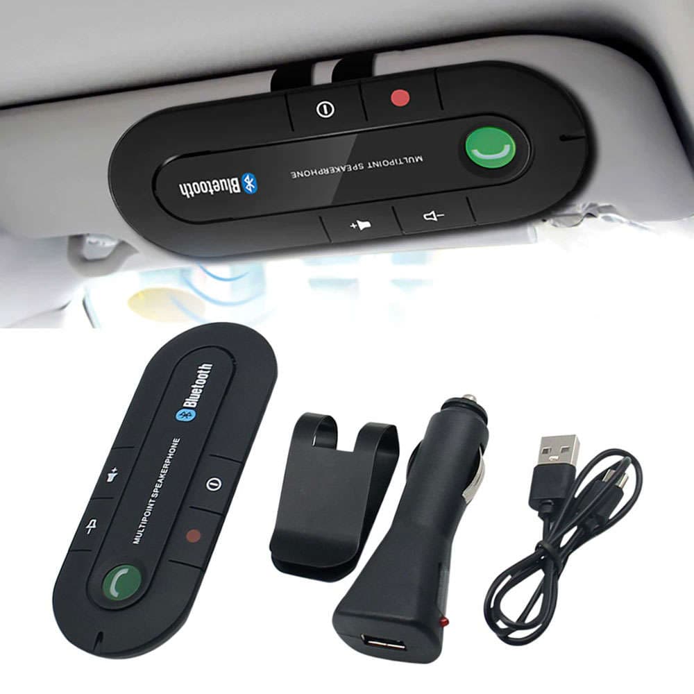 

Zestaw głośnomówiący samochodowy Bluetooth Bezprzewodowy głośnik do odtwarzania muzyki