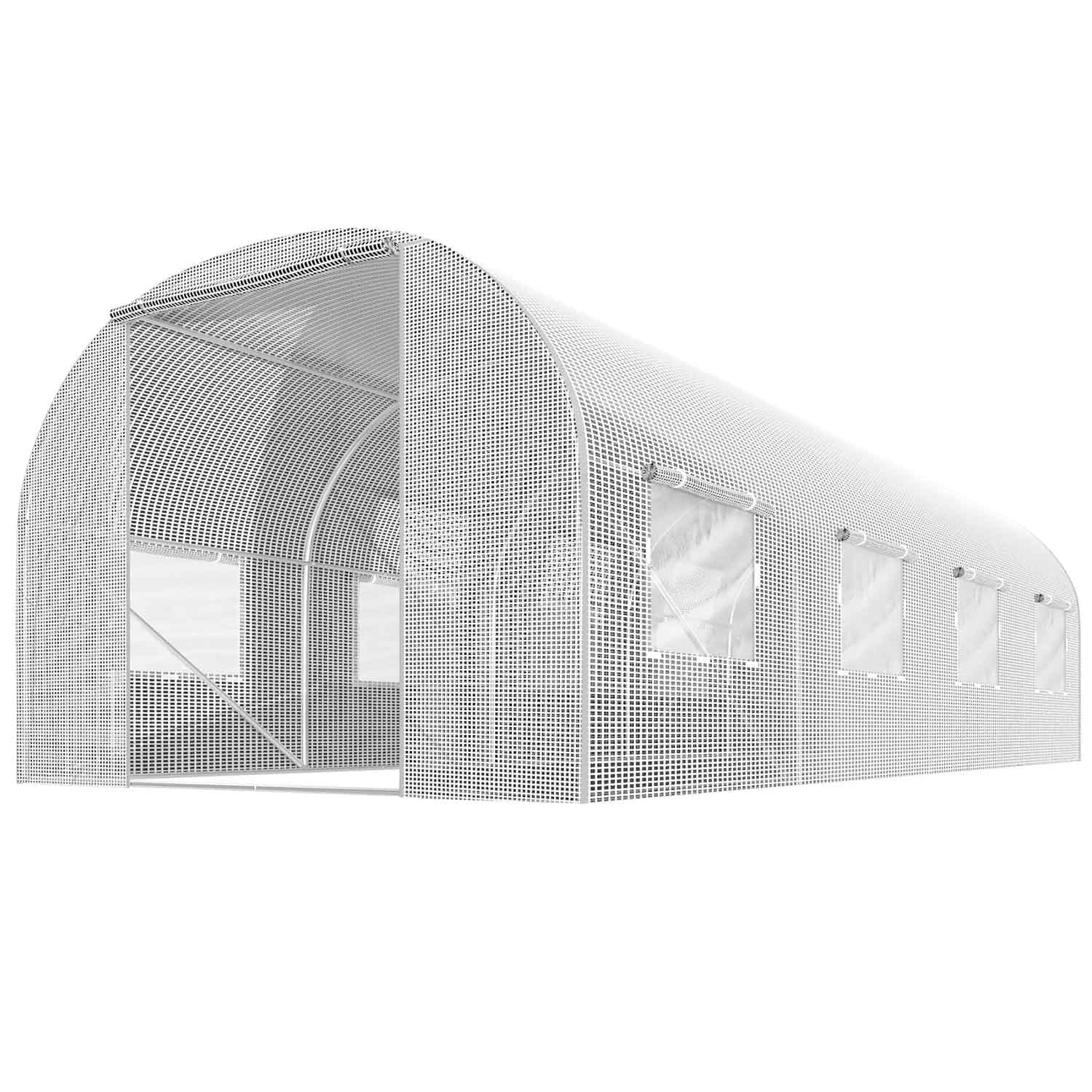

Tunel ogrodowy 2,5x4m (10m2) biały Plonos