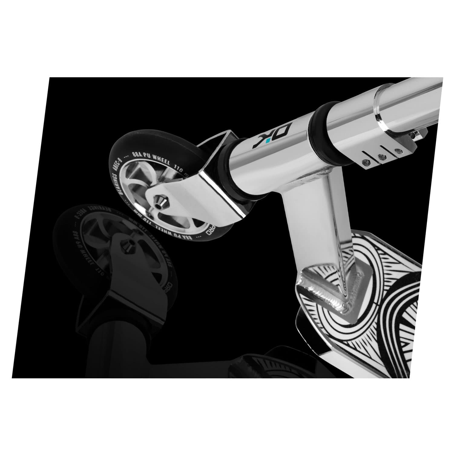 

Hulajnoga wyczynowa SOKE PRO street silver