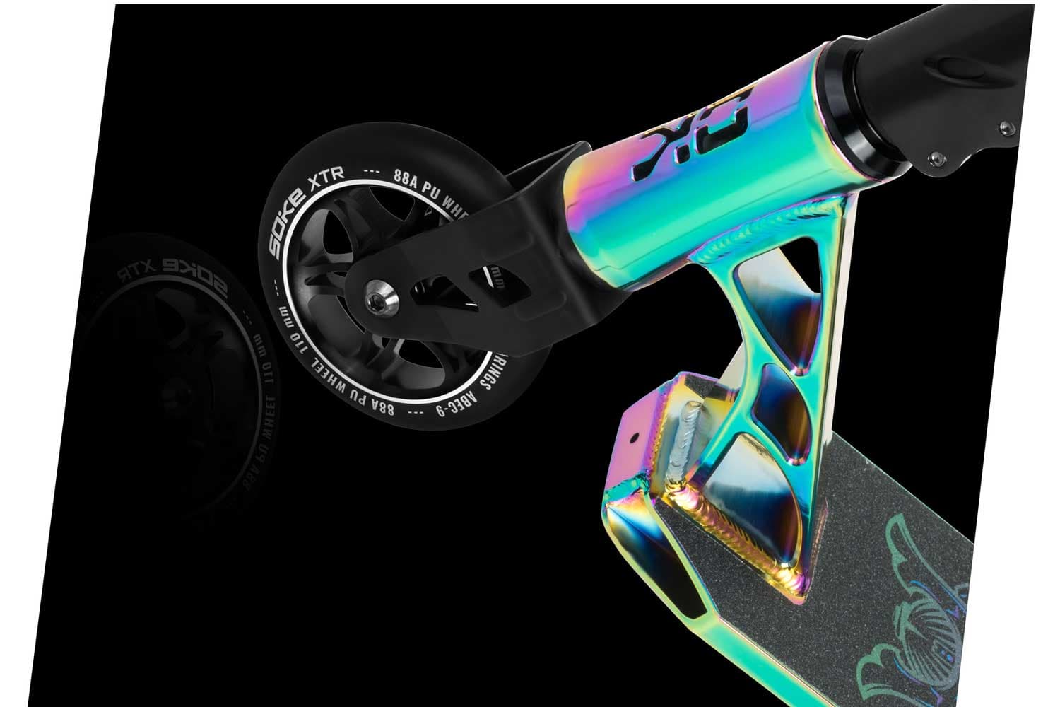 

Hulajnoga wyczynowa SOKE XTR street rainbow