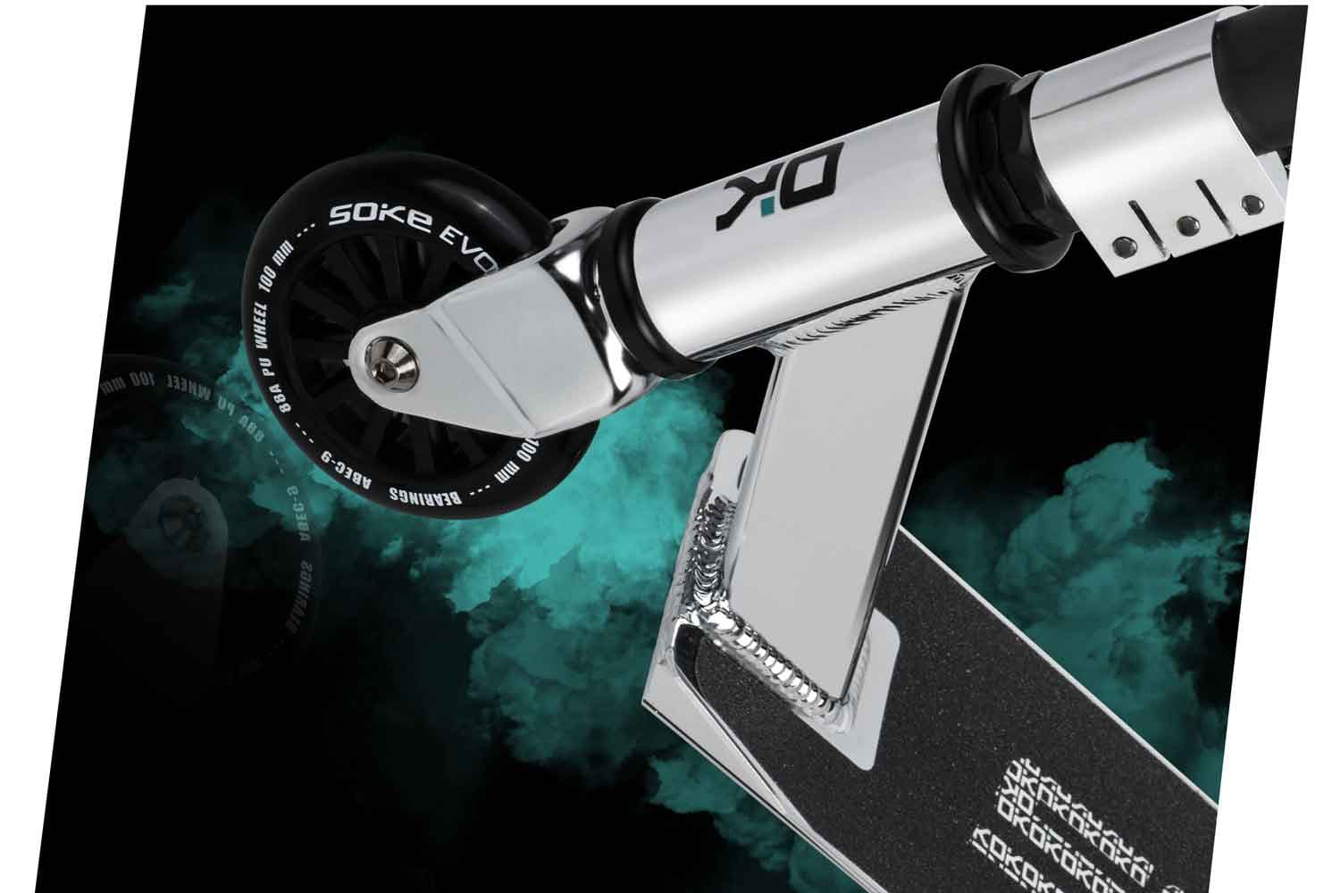 

Hulajnoga wyczynowa SOKE EVO street silver