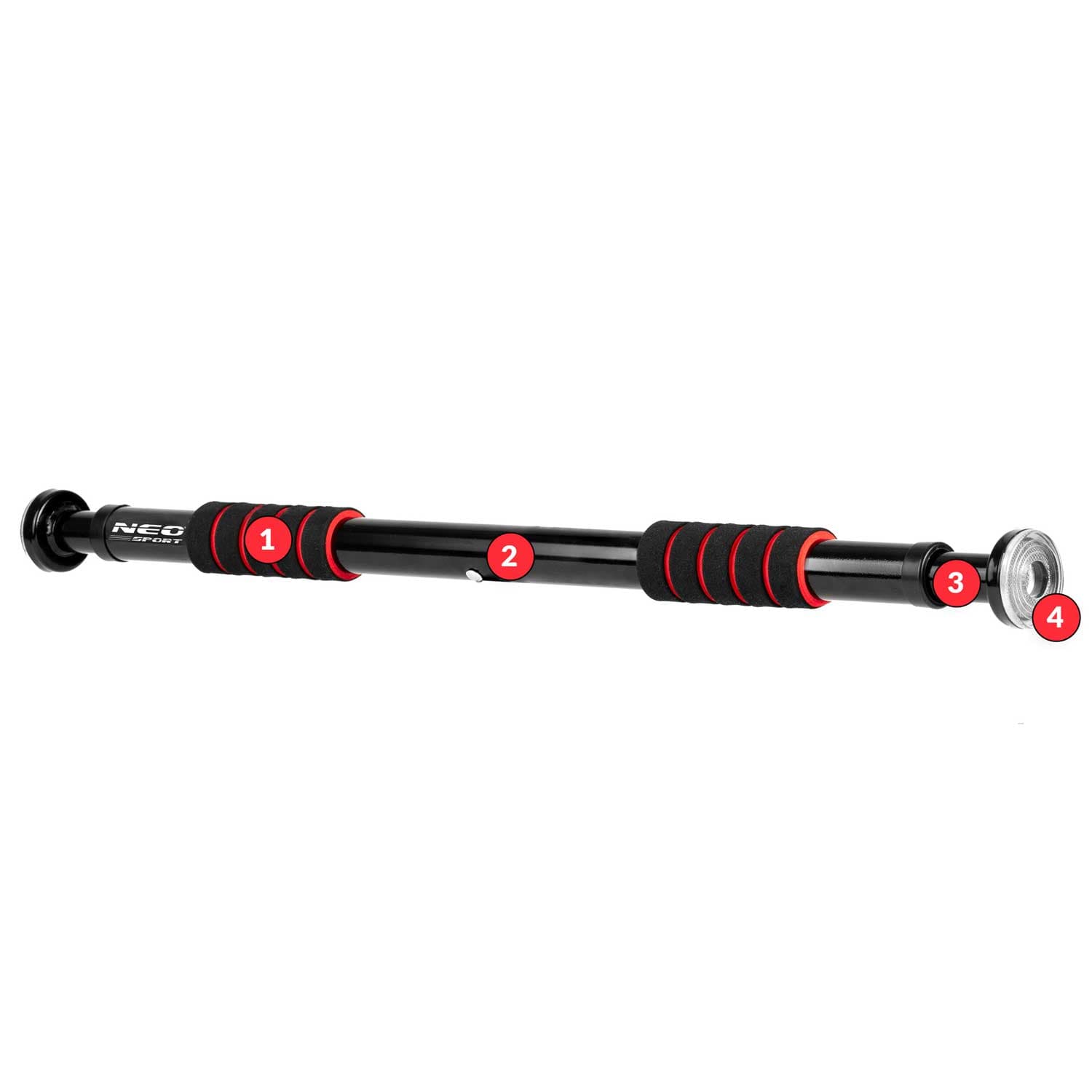 

Drążek do podciągania rozporowy 60-85 cm NS-310