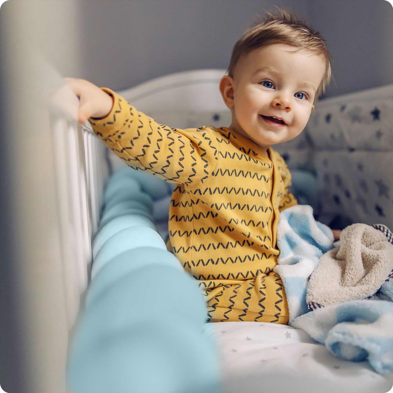 

Otulacz do łóżeczka Ricokids 3m - niebieski
