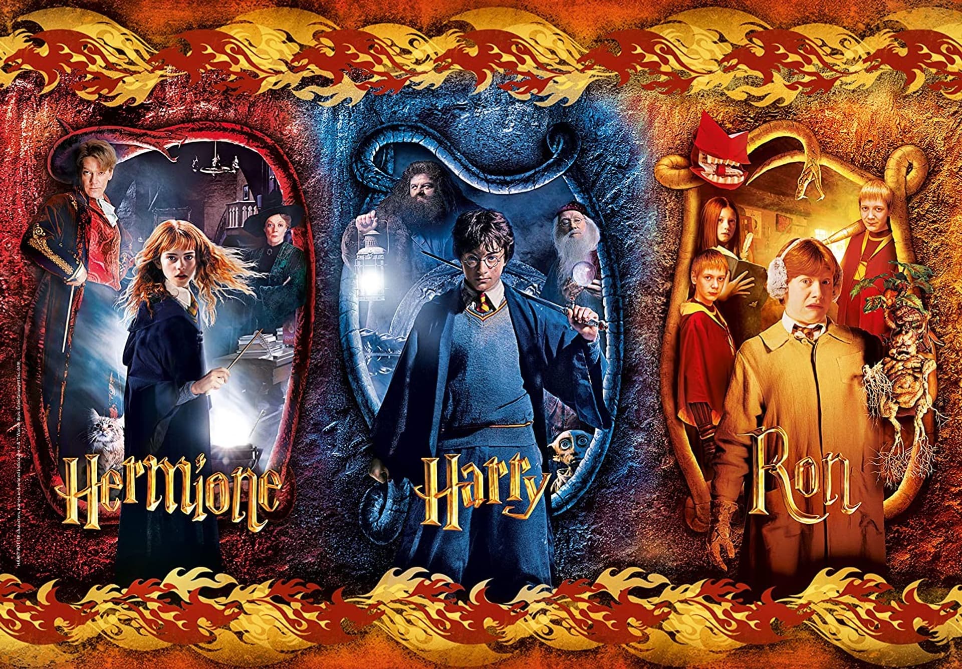

Puzzle 104 elmentów Harry Potter