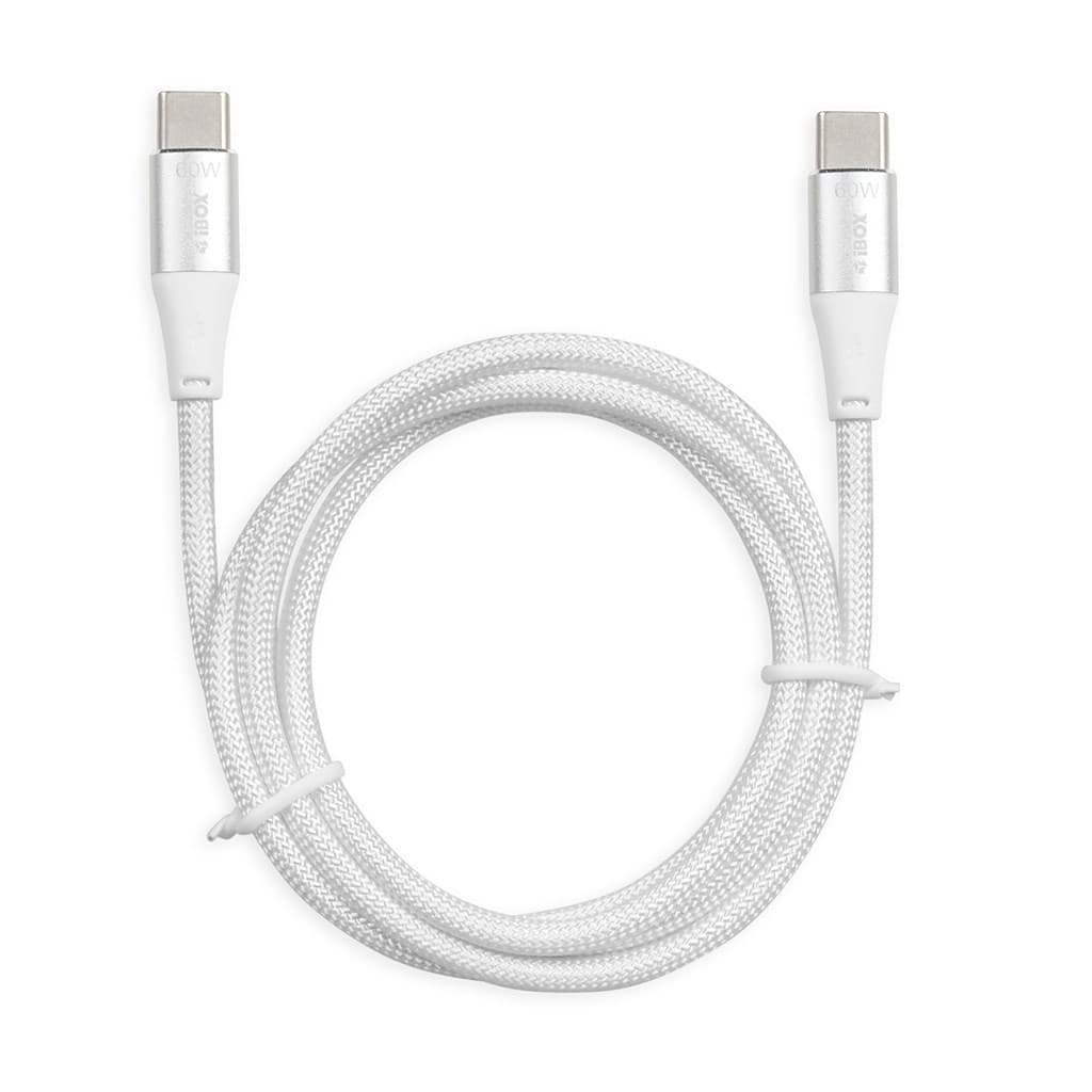 

KABEL I-BOX USB TYP-C 60W 1M PD/QC BIAŁY