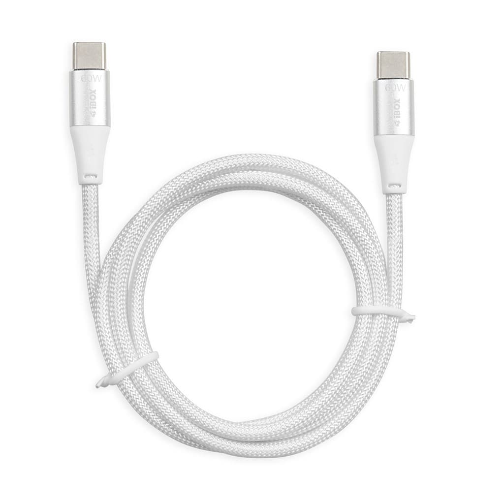 

KABEL I-BOX USB TYP-C 60W 2M PD/QC BIAŁY