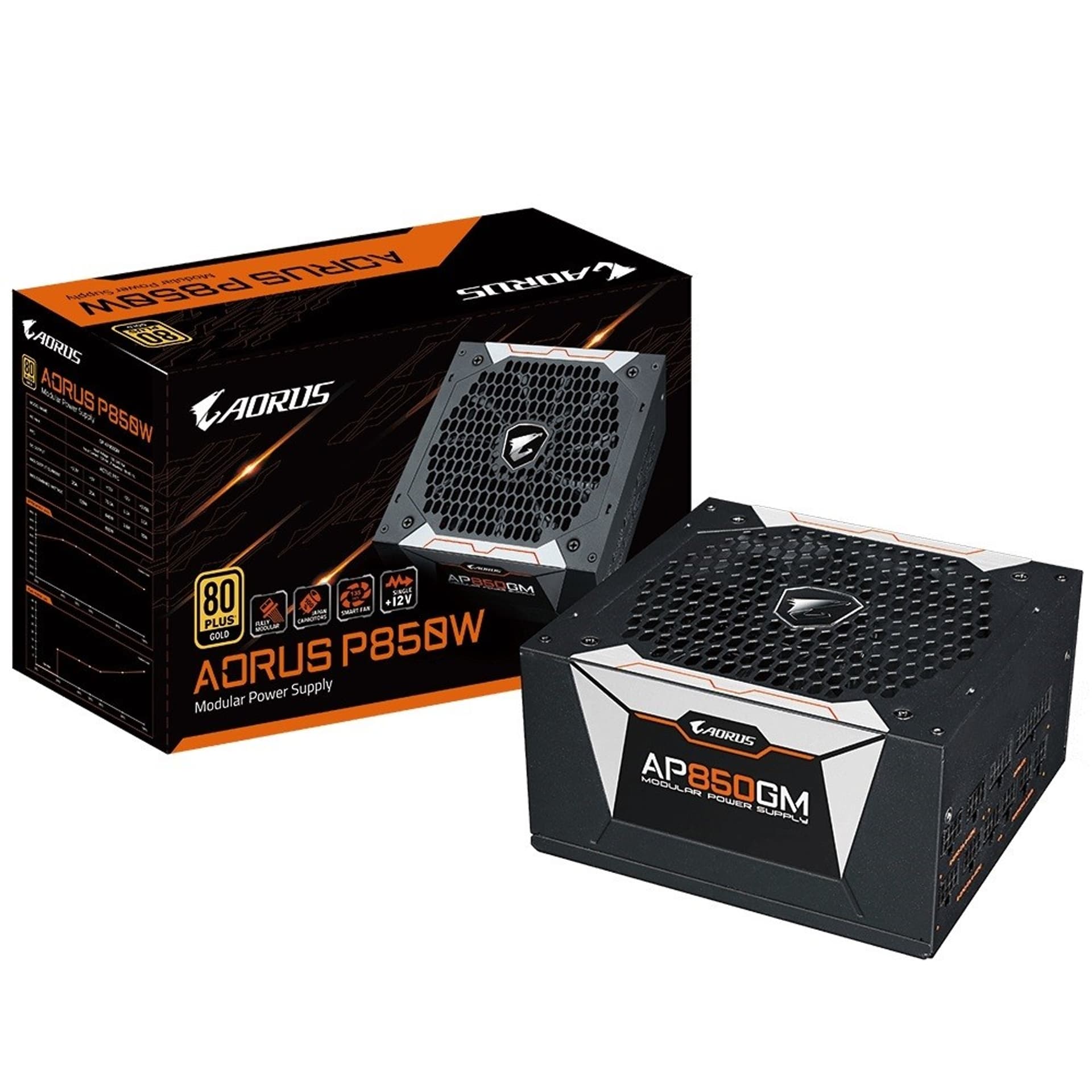 

Zasilacz PC GIGABYTE 850W GP-AP850GM-EU