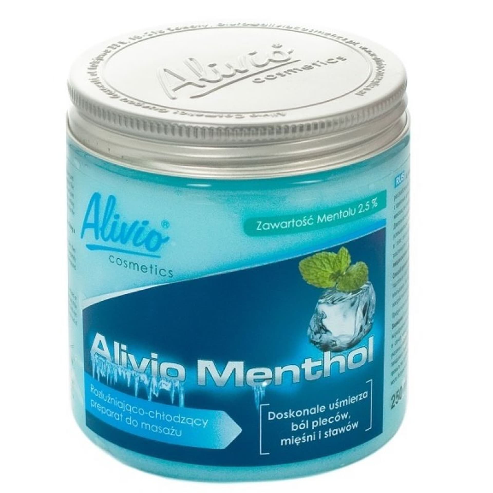 

Żel Chłodzący AG Alivio Menthol 250ml (kolor Niebieski, rozmiar N/A)