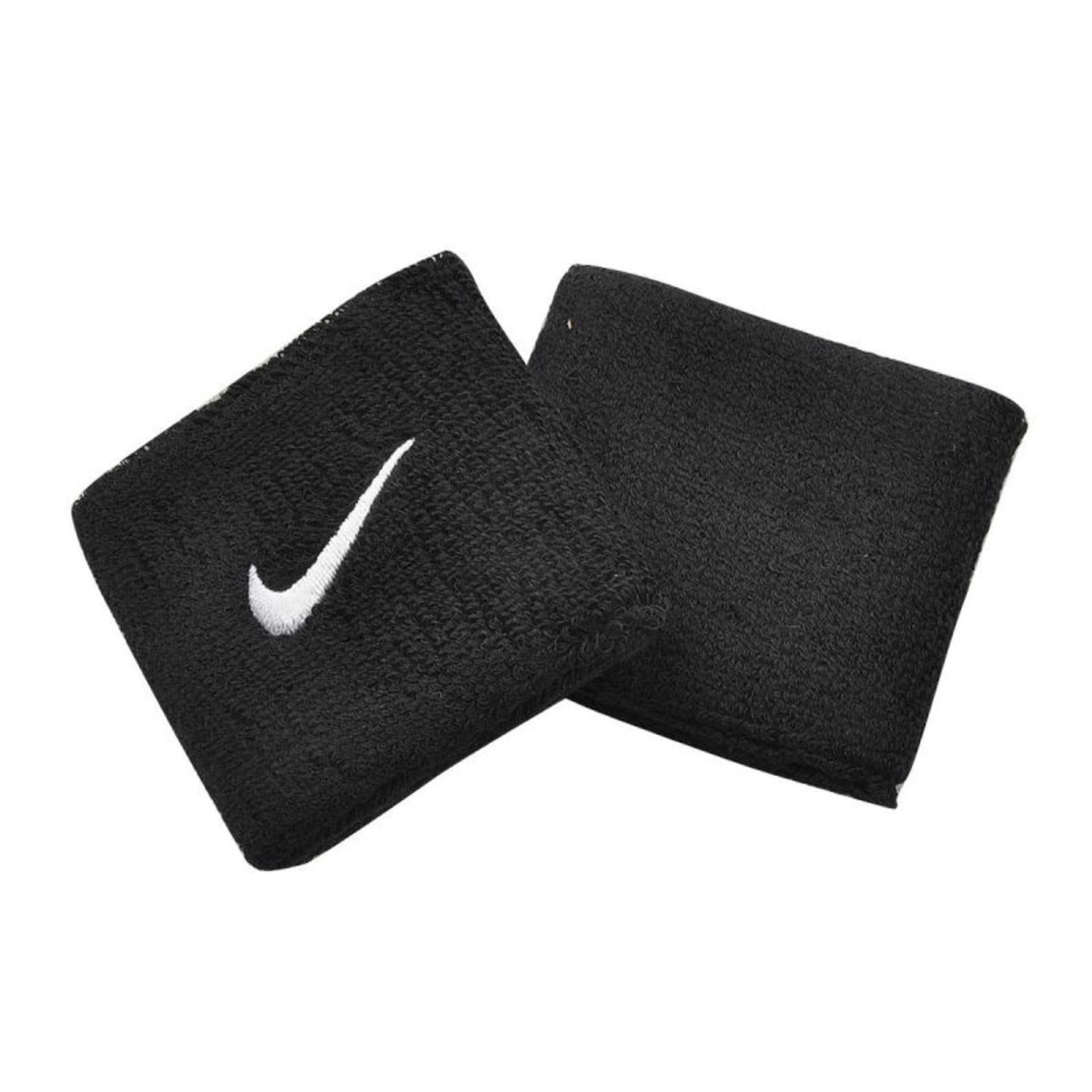 

Frotki na rękę Nike Swoosh Wristbands 2pak (kolor Czarny, rozmiar N/A)