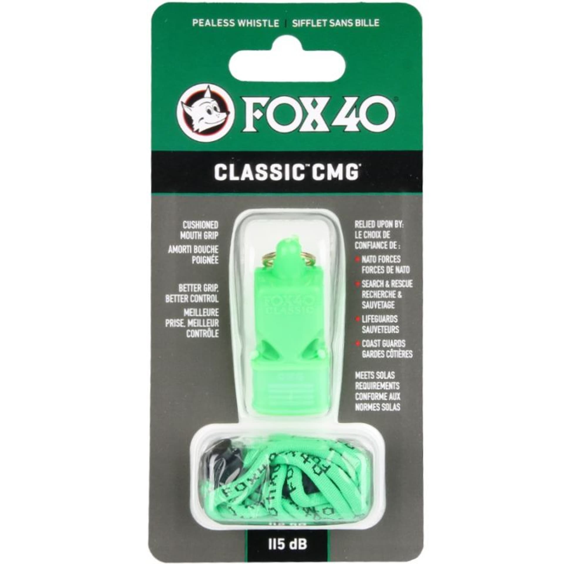 

Gwizdek Fox 40 CMG Safety Classic 9603 (kolor Zielony)