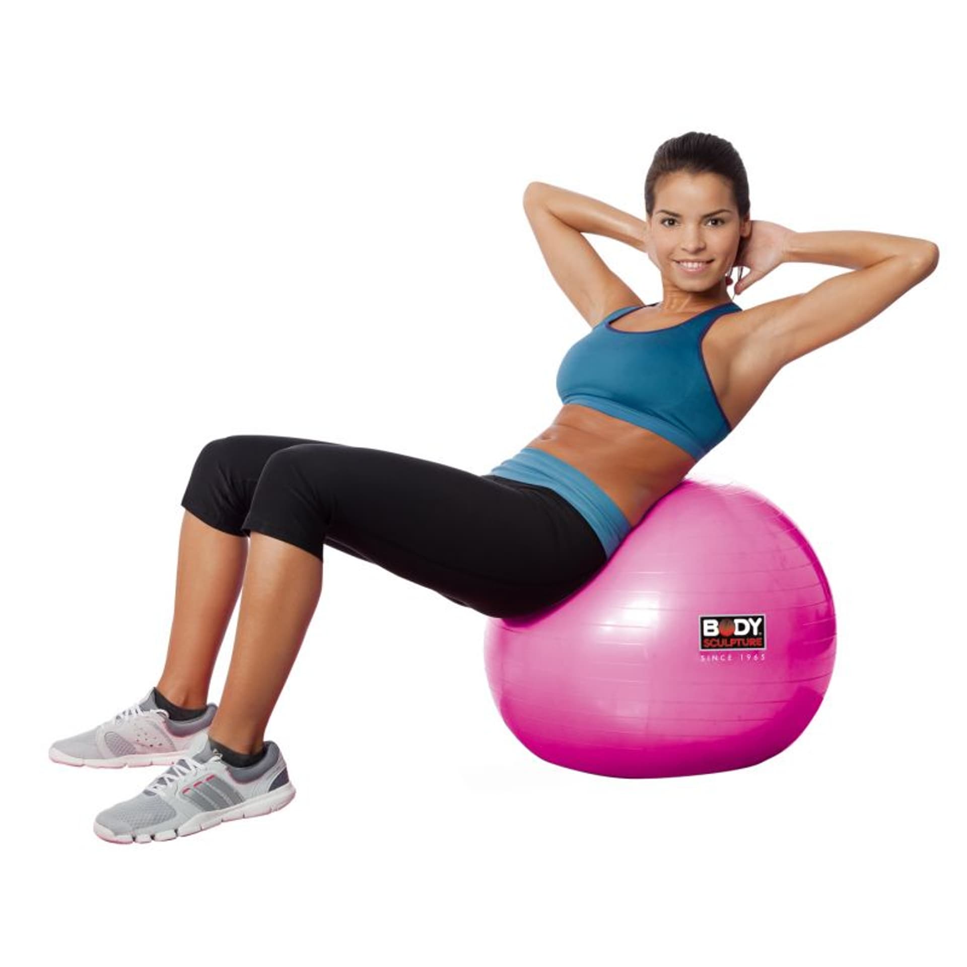

PIŁKA GIMNASTYCZNA ANTI-BURST BB 001 56 CM (kolor Różowy)