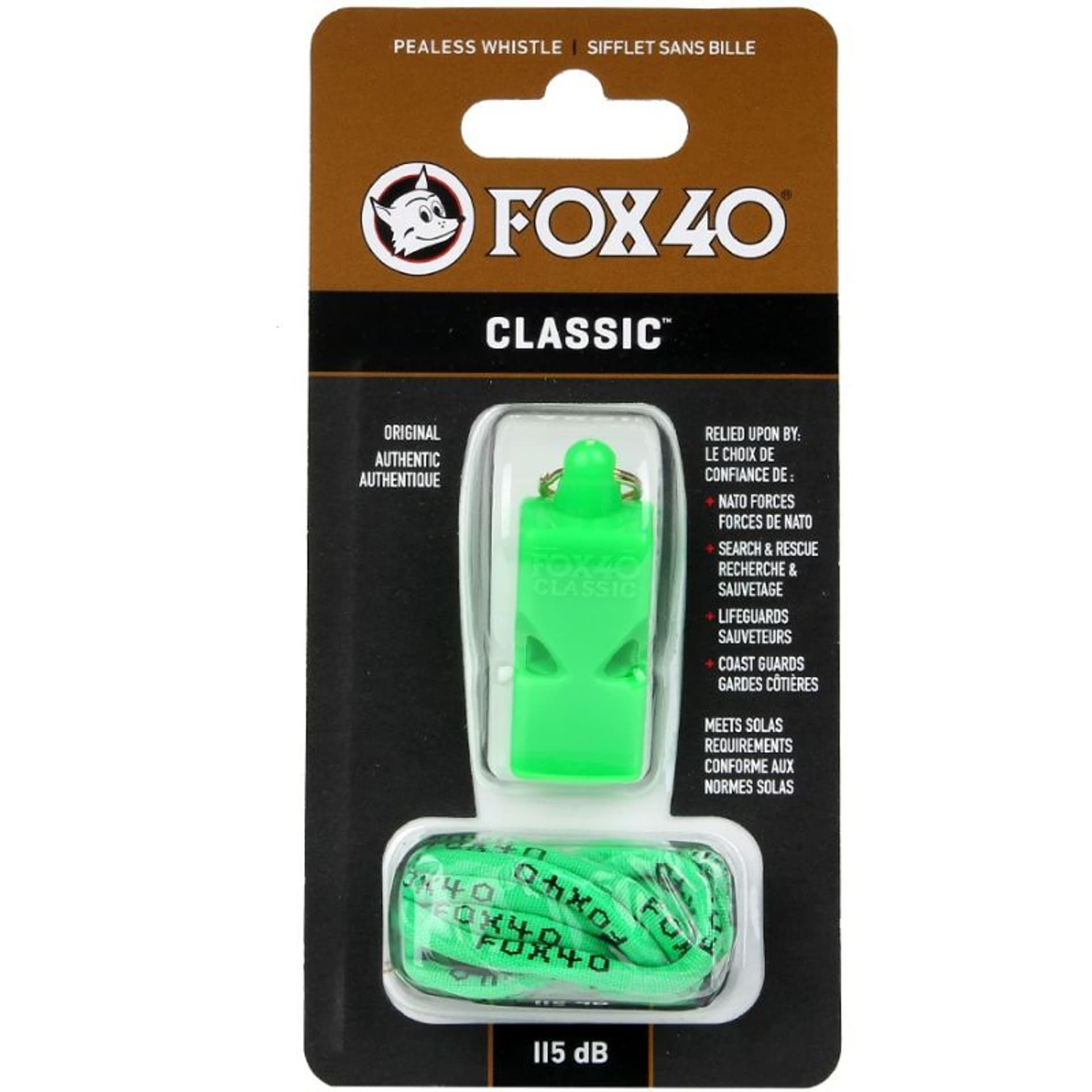 

Gwizdek Fox 40 Classic Safety 9903 (kolor Zielony)