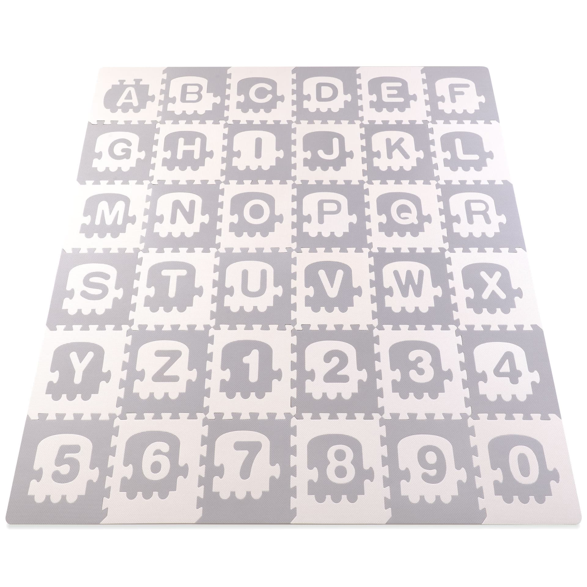 

Duża mata piankowa, puzzle, pociąg, literki 36 szt.