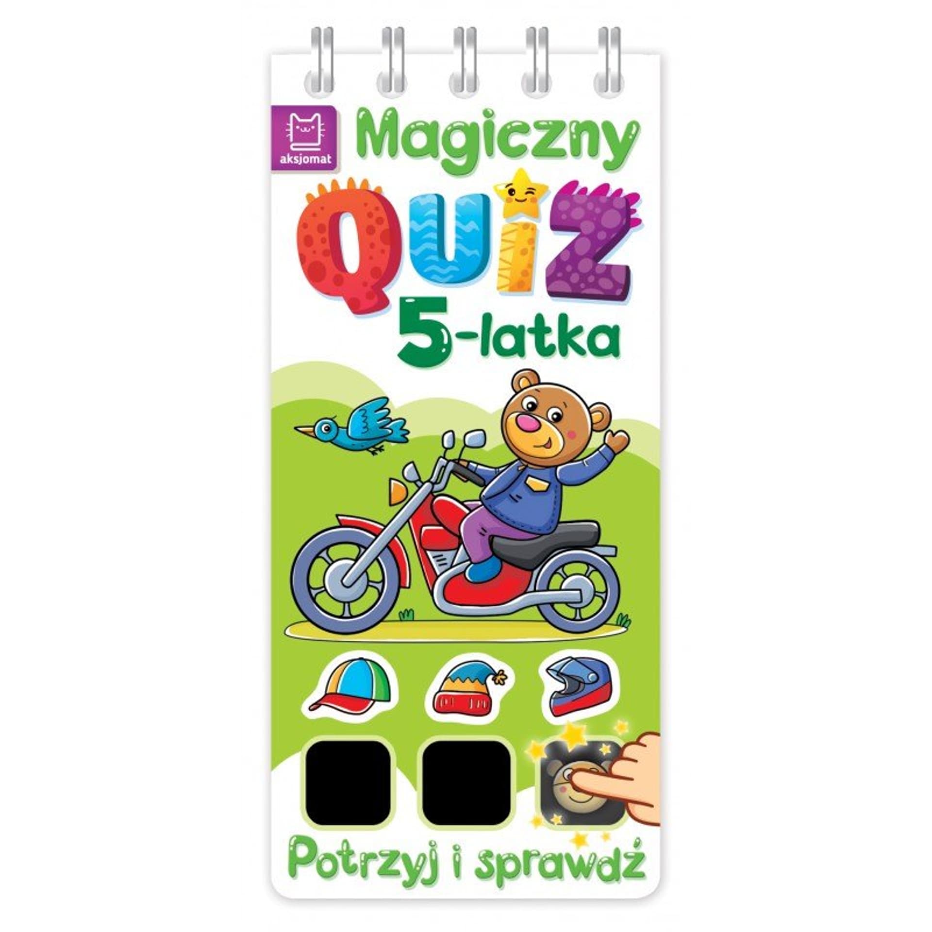 

Magiczny quiz 5-latka potrzyj