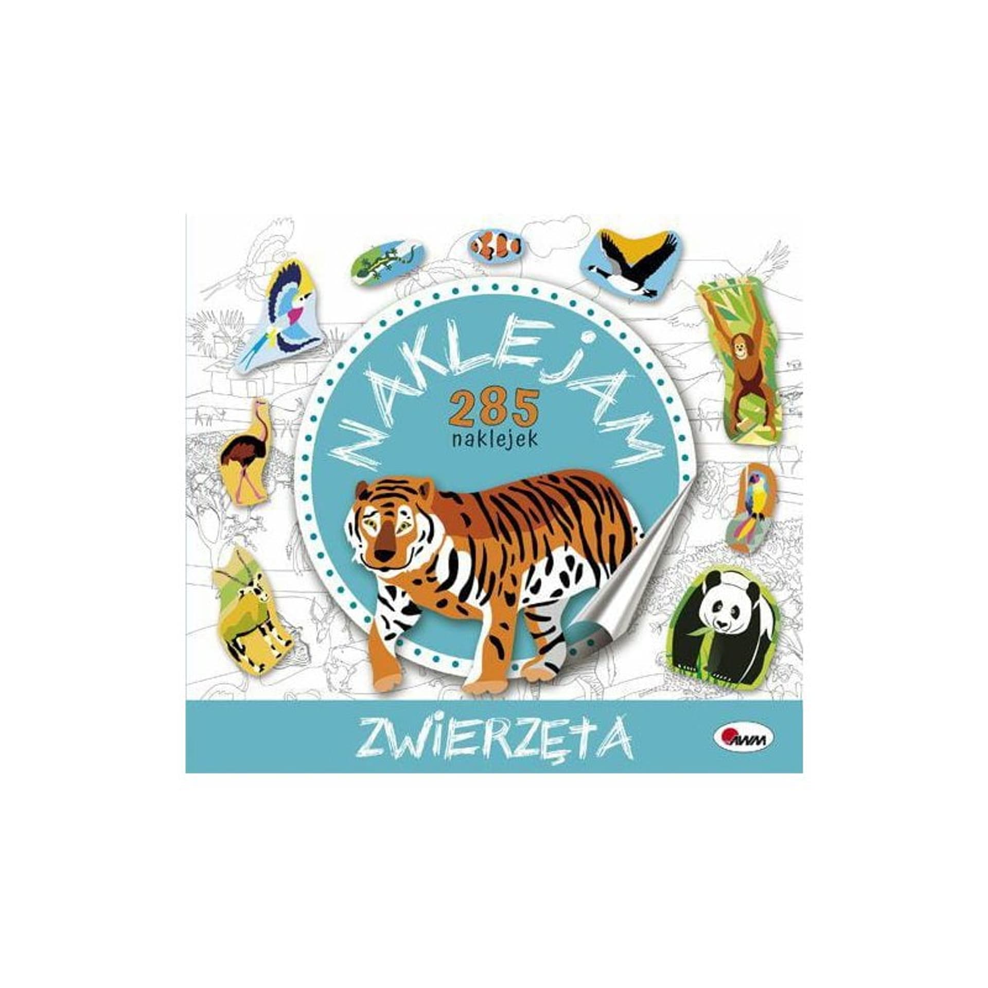 

Naklejam zwierzęta