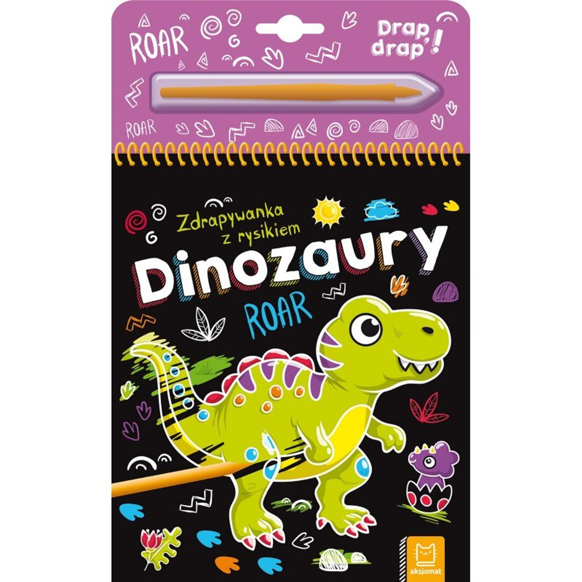 

Dinozaury zdrap. z rysikiem