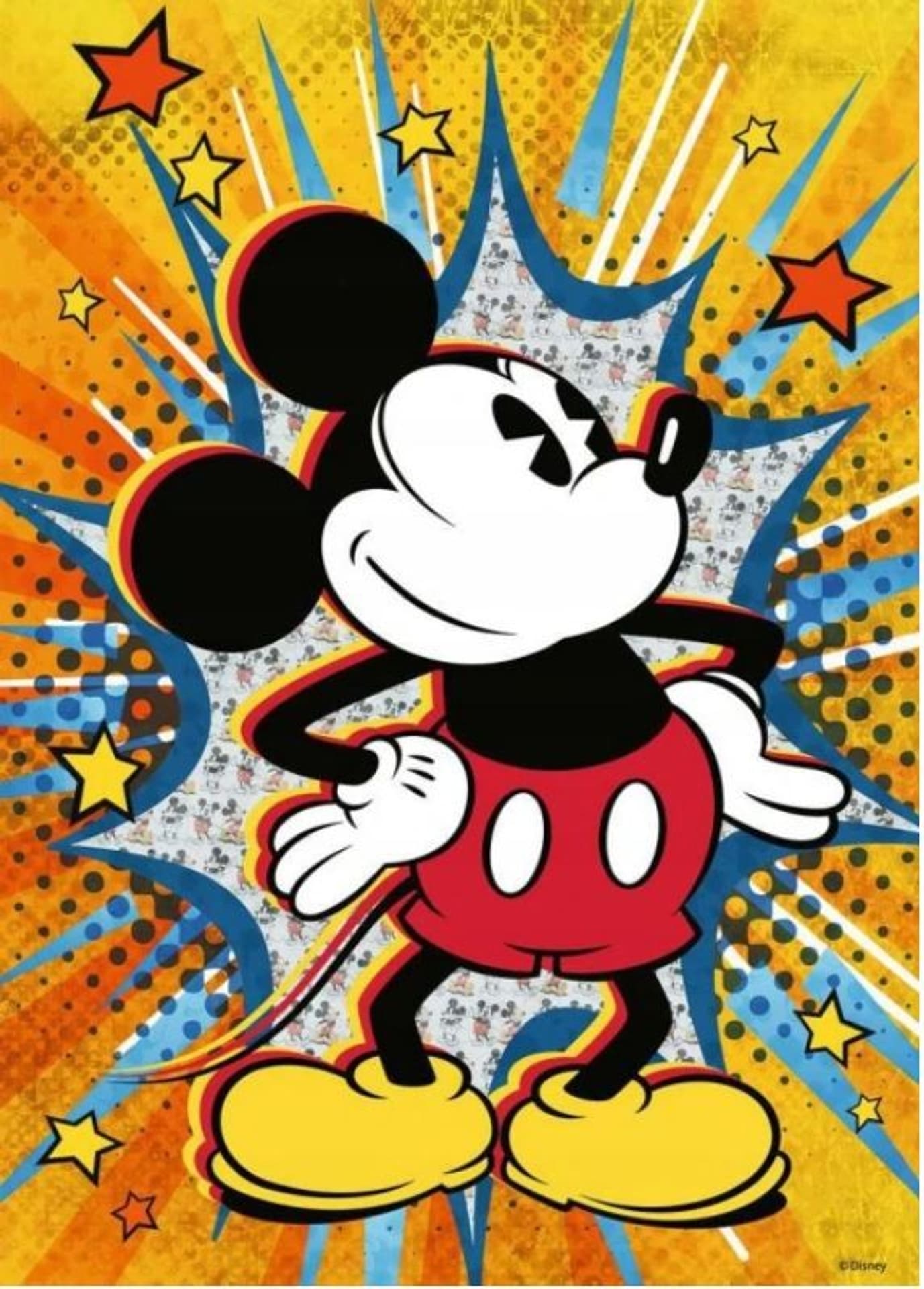 

Puzzle 1000 elementów Myszka Miki Retro