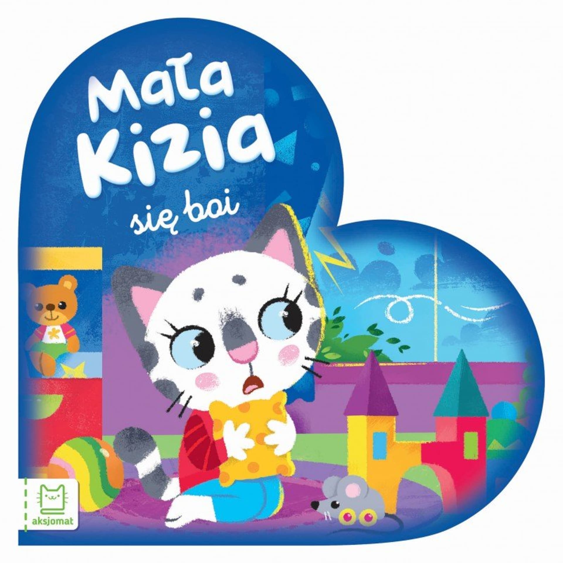 

Mała kizia się boi