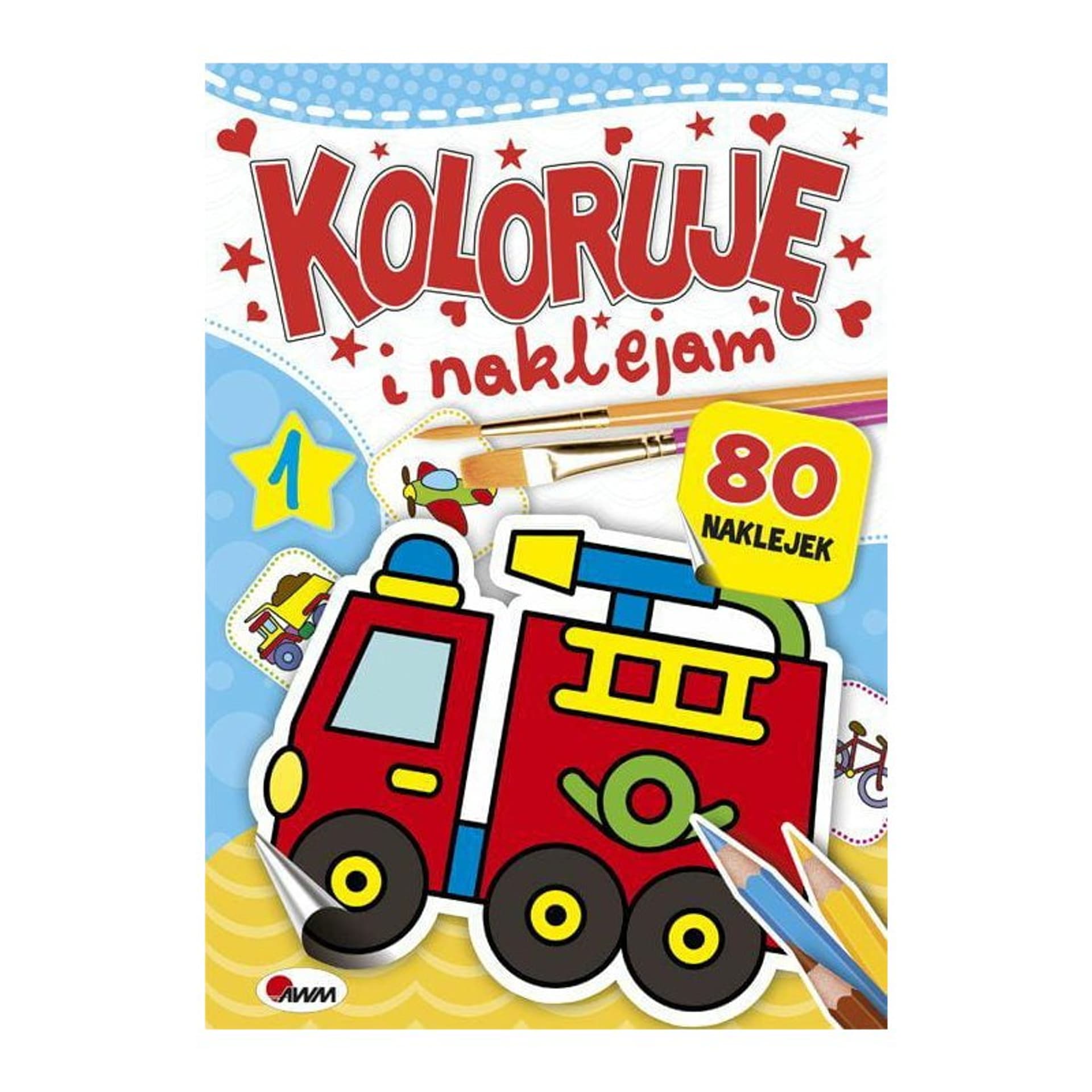 

Koloruję i naklejam 1