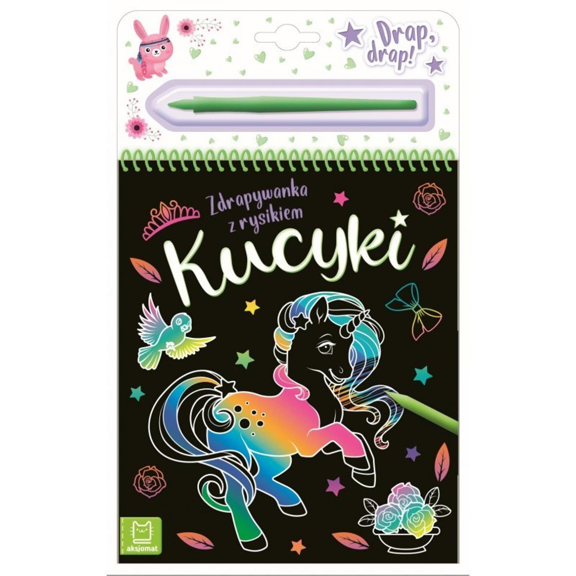 

Kucyki zdrap. z rysikiem