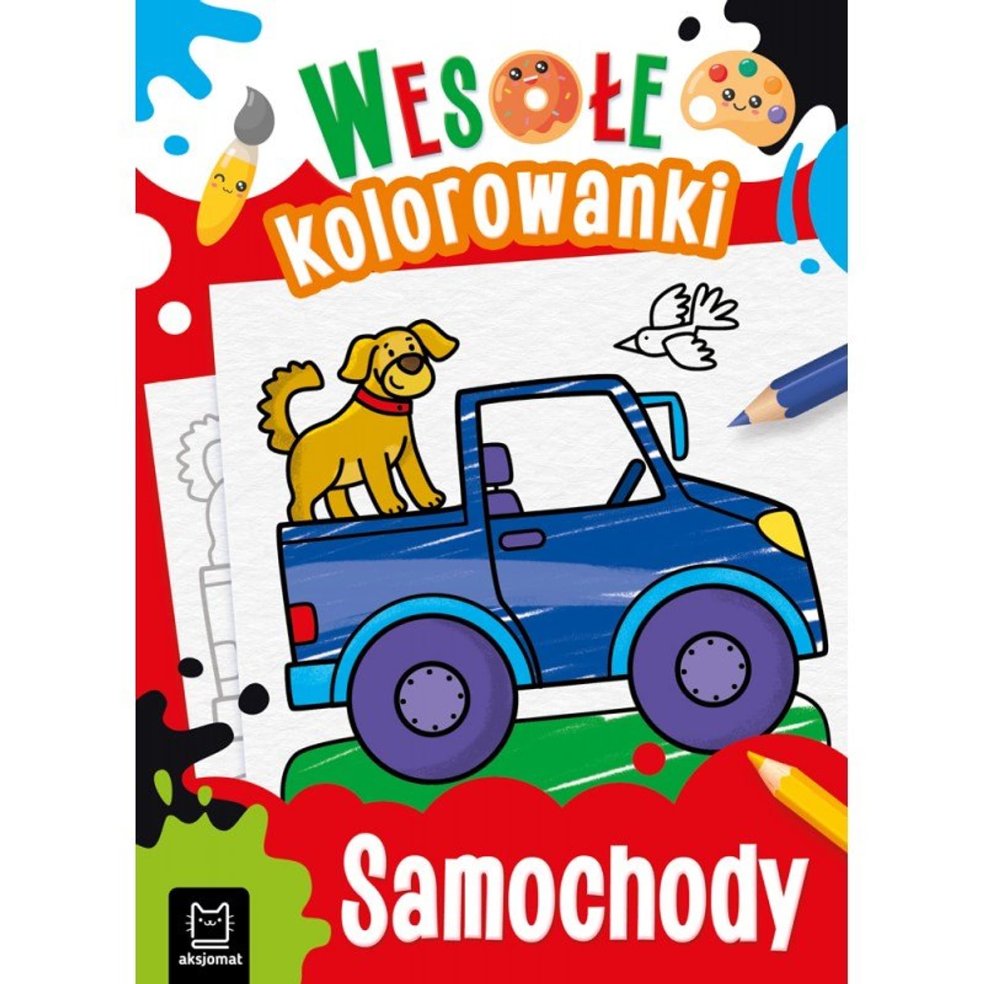 

Samochody wesołe kolorowanki