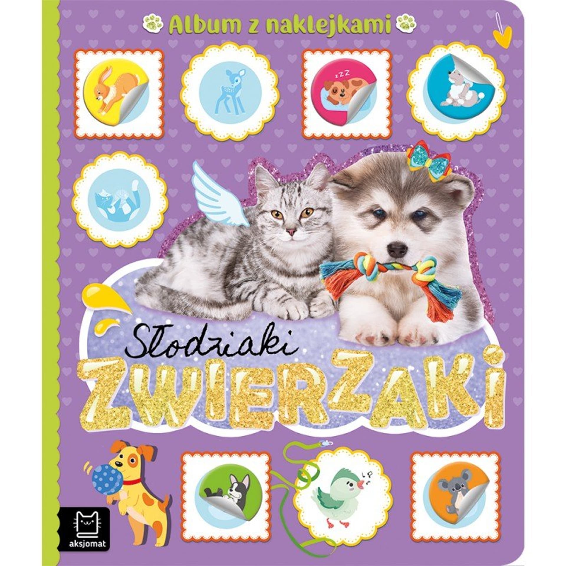 

Słodziaki zwierz. album z nak.