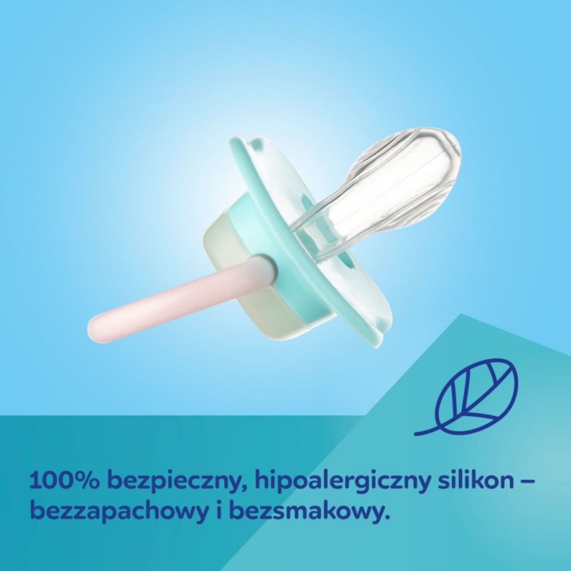 

Smoczek sil. sym. 0-6m leniwiec