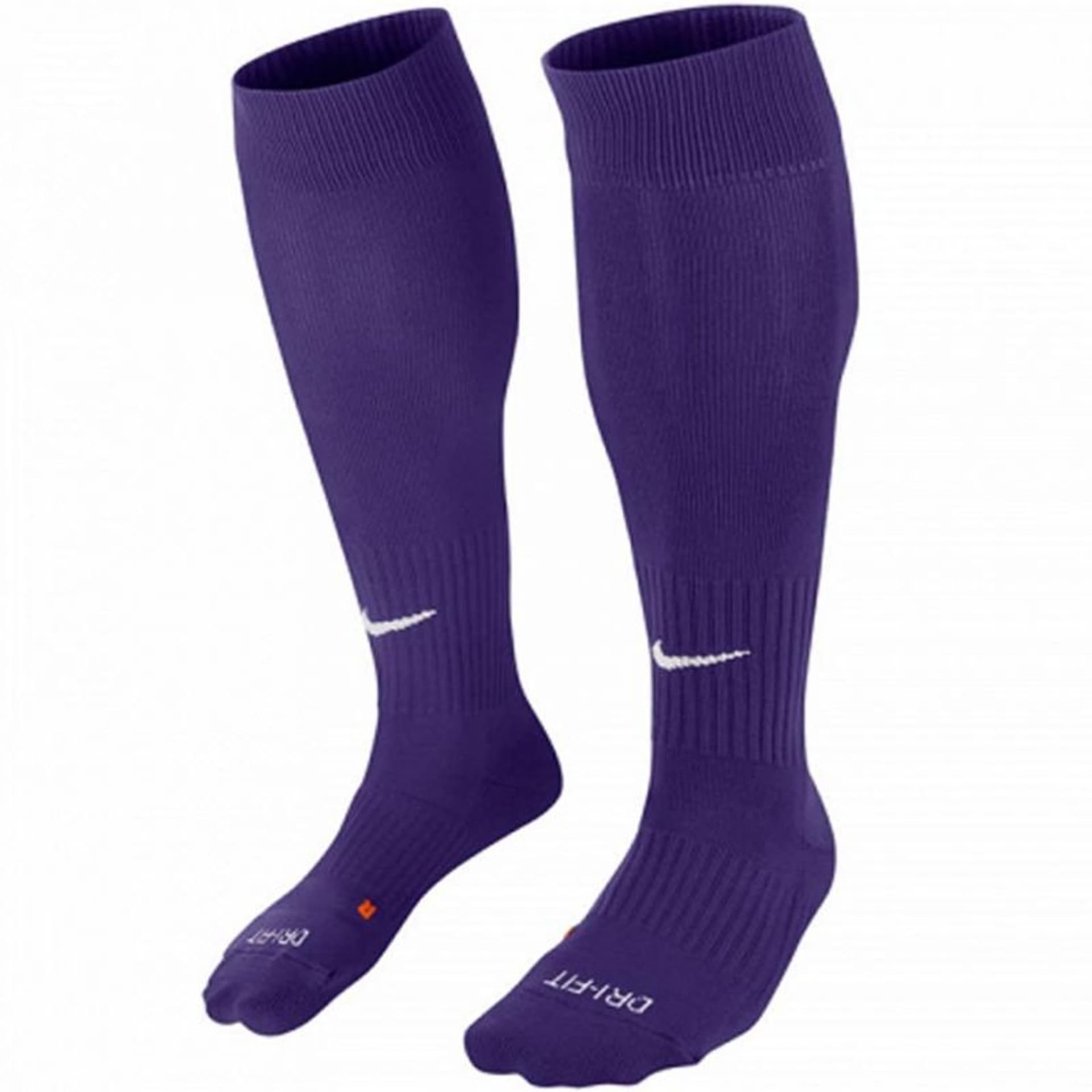 

Getry piłkarskie Nike Classic II Cush OTC Team SX5728 (kolor Fioletowy, rozmiar 38-42)
