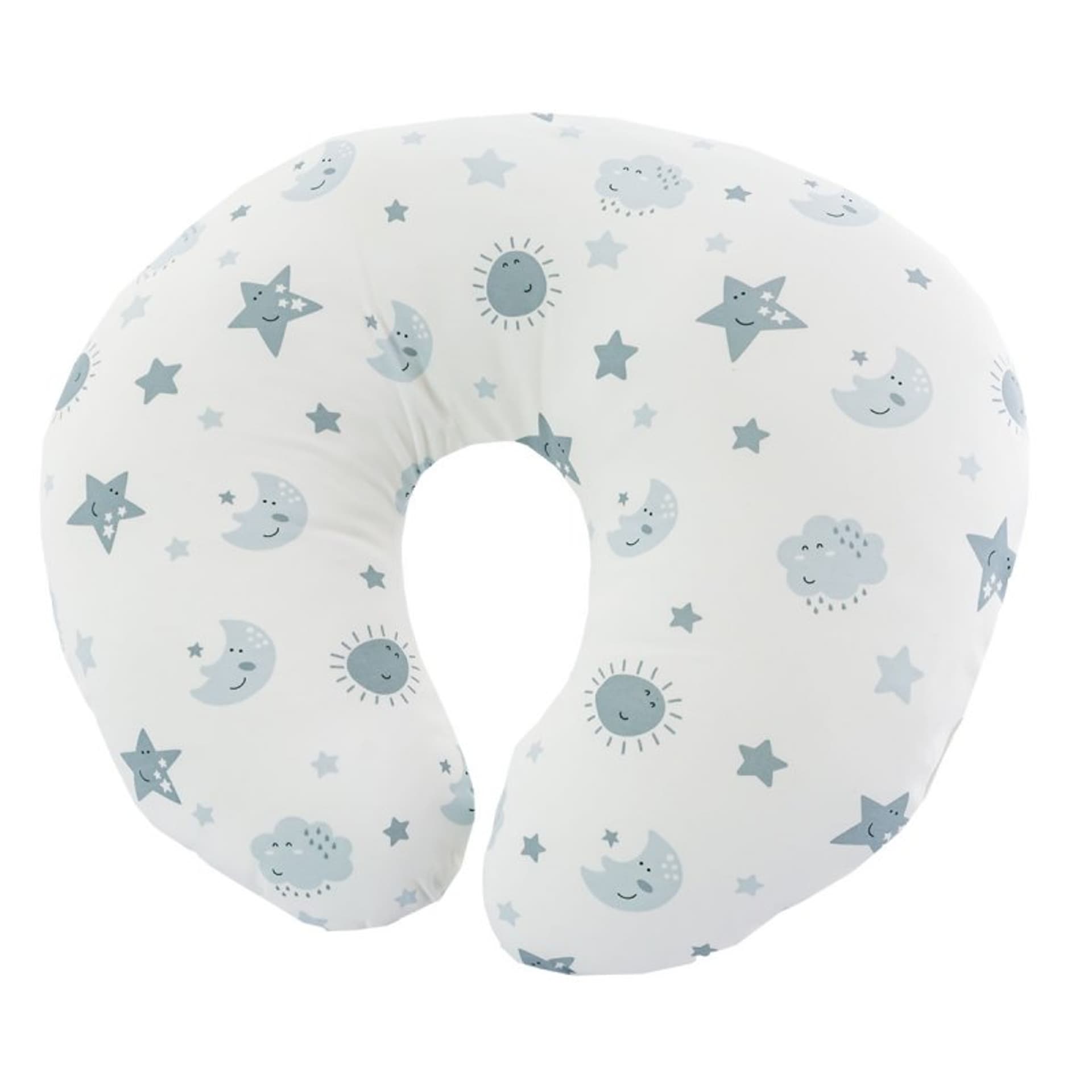 

Baby nursing cushion smilymoon szary